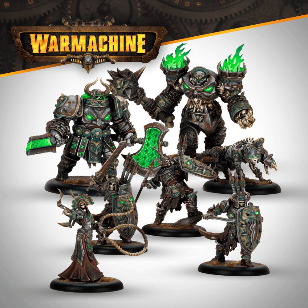 Warmachine: The Graveborn Command Cadre Steamforged Games