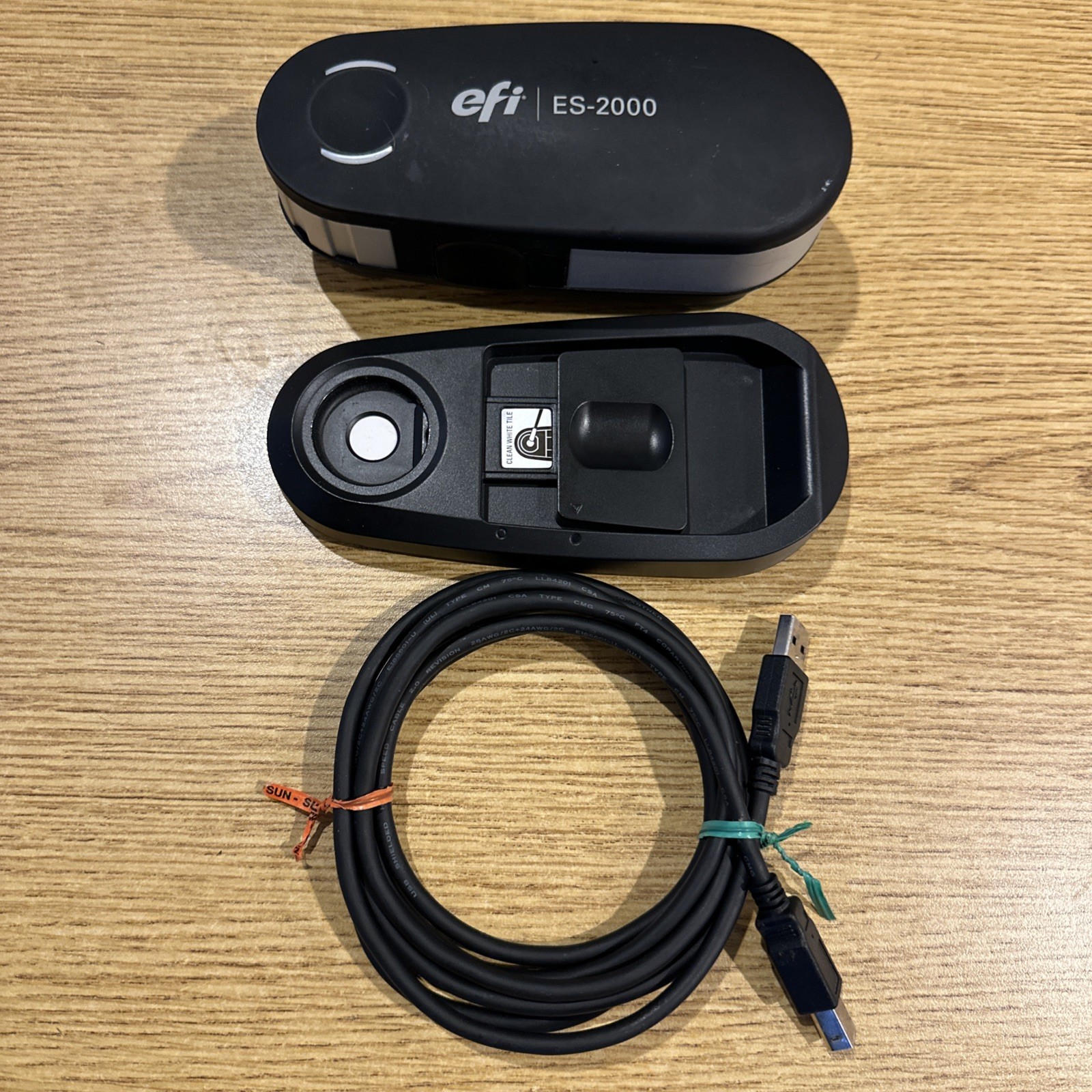 Genuine EFI ES-2000 Spectrophotometer Handheld Device, Cradle & Cable - TESTED