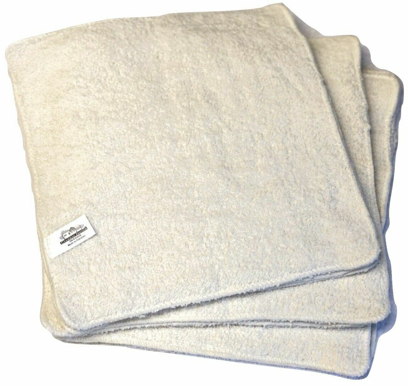 Wash Cloth Soft Towel Cotton Microfibre Face Cleaning Cloth 12x12 Pack Of 24.
