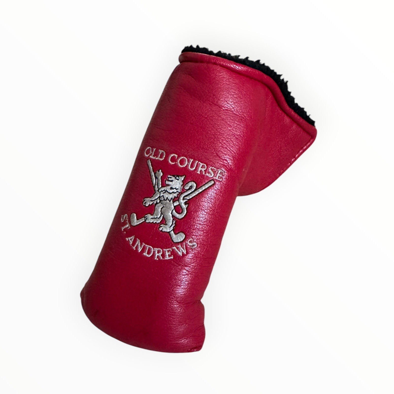 Vintage Old Course St Andrews Red Blade Putter Headcover AM&E Vintage Old Course St Andrews Red Blade Putter Headcover AM&E