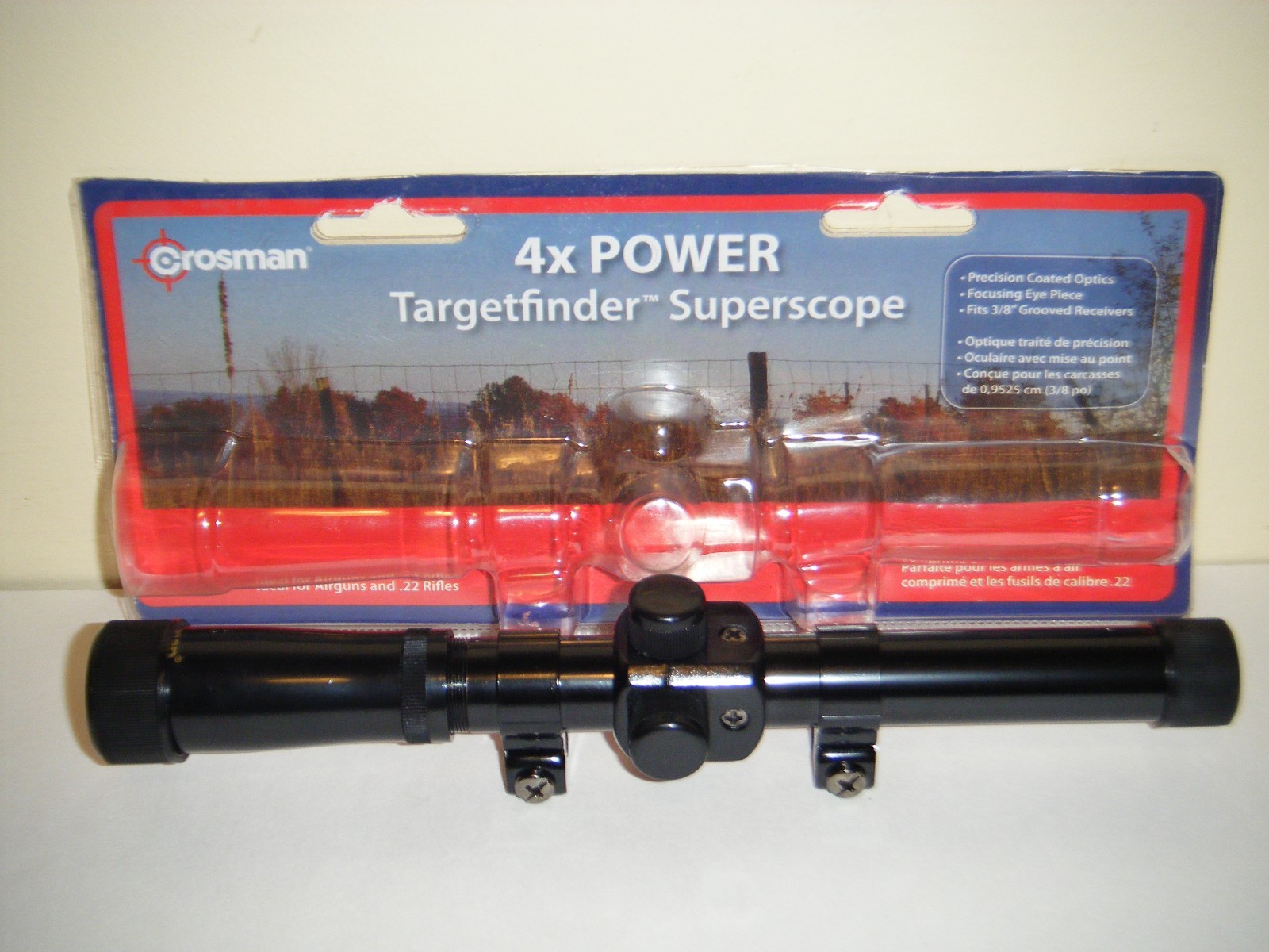 Crosman Model 0410C Targetfinder Superscope 4x15 Rifle Scope
