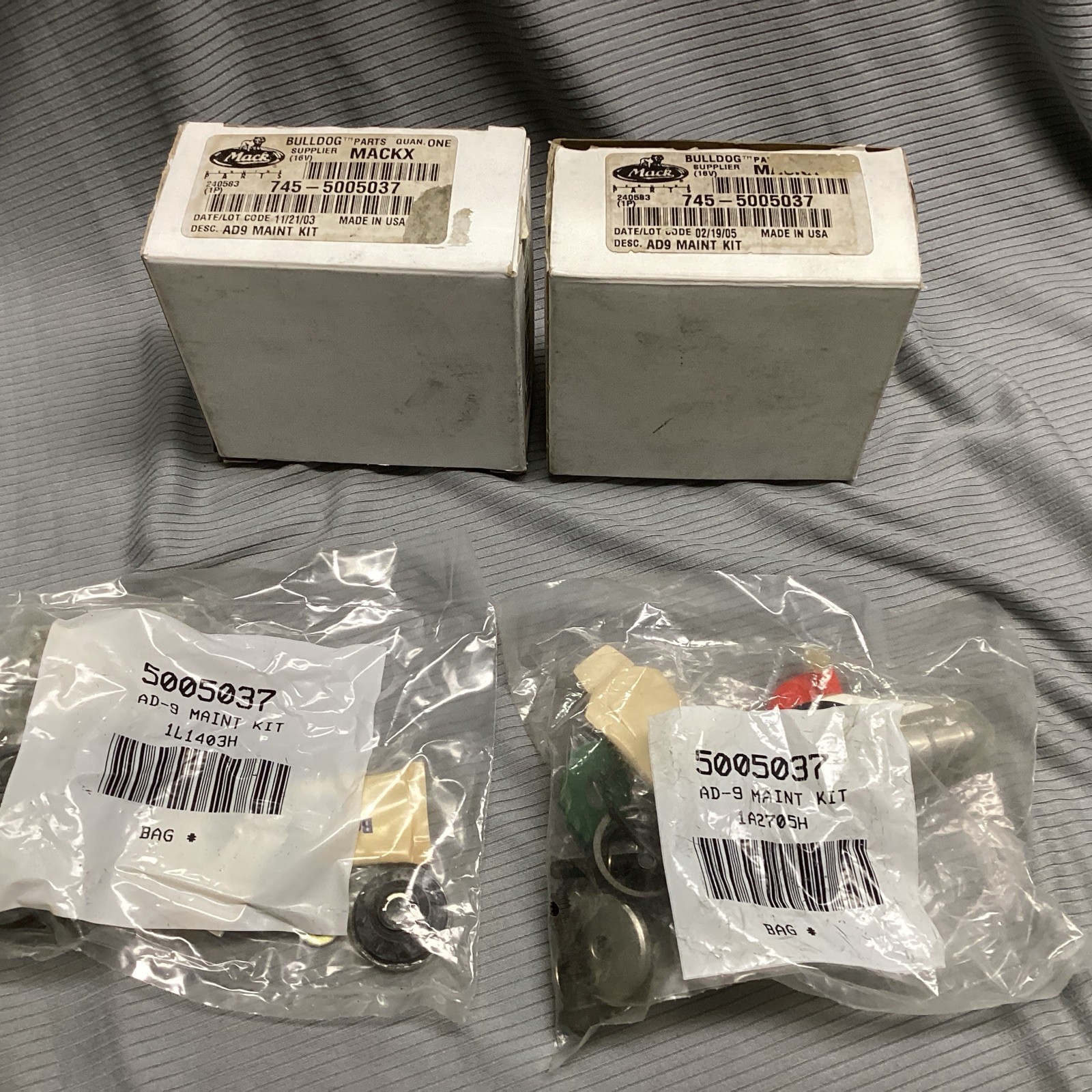 MACK PURGE VALVE MAINTENANCE KIT PART #745-5005037 Bendix Part # 5005037 X2 MACK PURGE VALVE MAINTENANCE KIT PART #745-5005037 Bendix Part # 5005037 X2