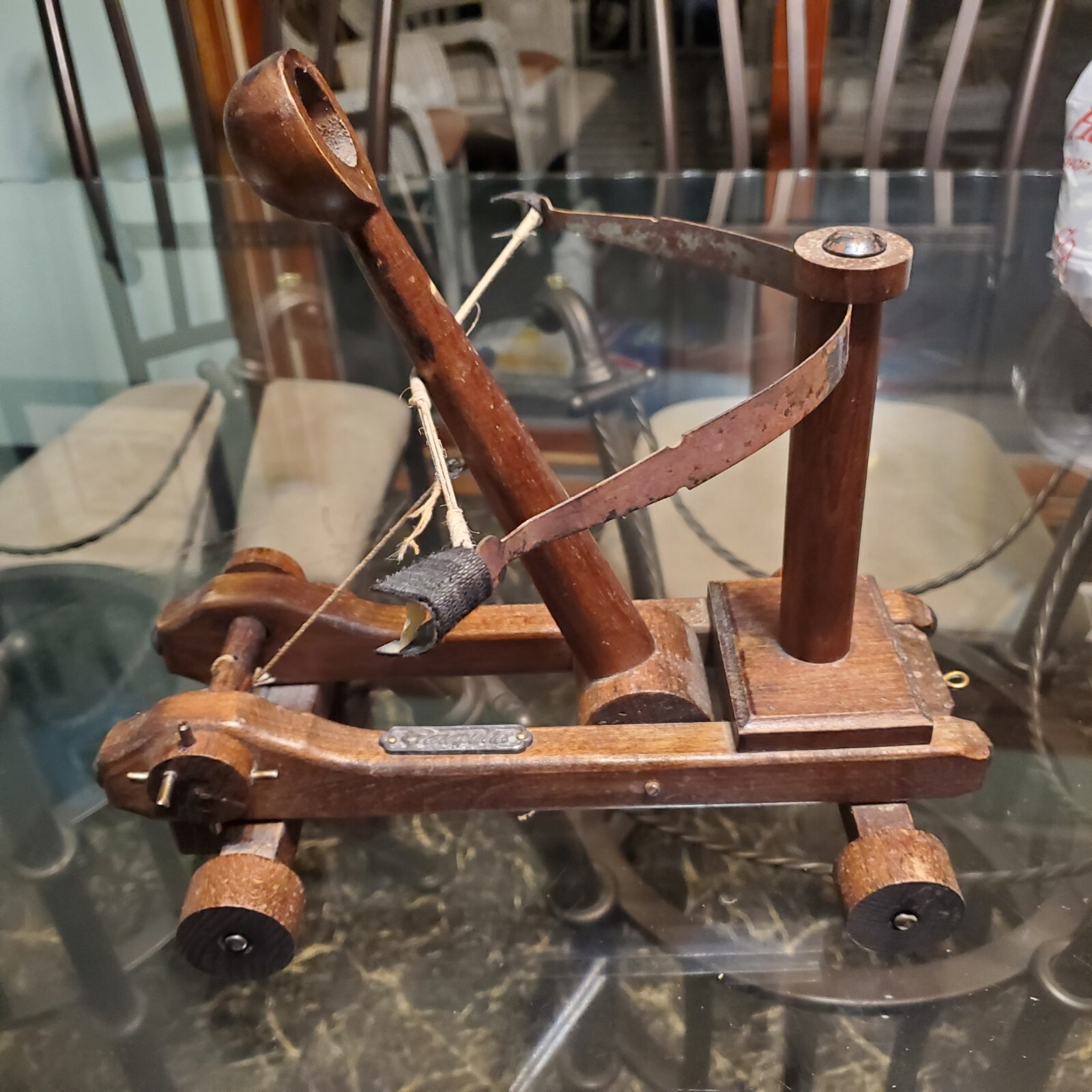Vintage Unique Wooden Medieval Catapulta Catapult Vintage Unique Wooden Medieval Catapulta Catapult