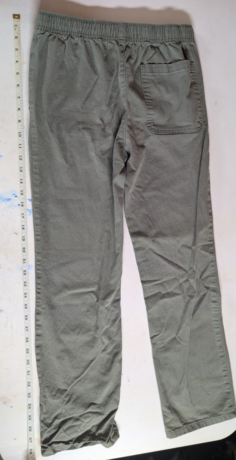 Old Navy XXL 18 Straight Pants Olive Green Built-In Flex Drawstring Old Navy XXL 18 Straight Pants Olive Green Built-In Flex Drawstring