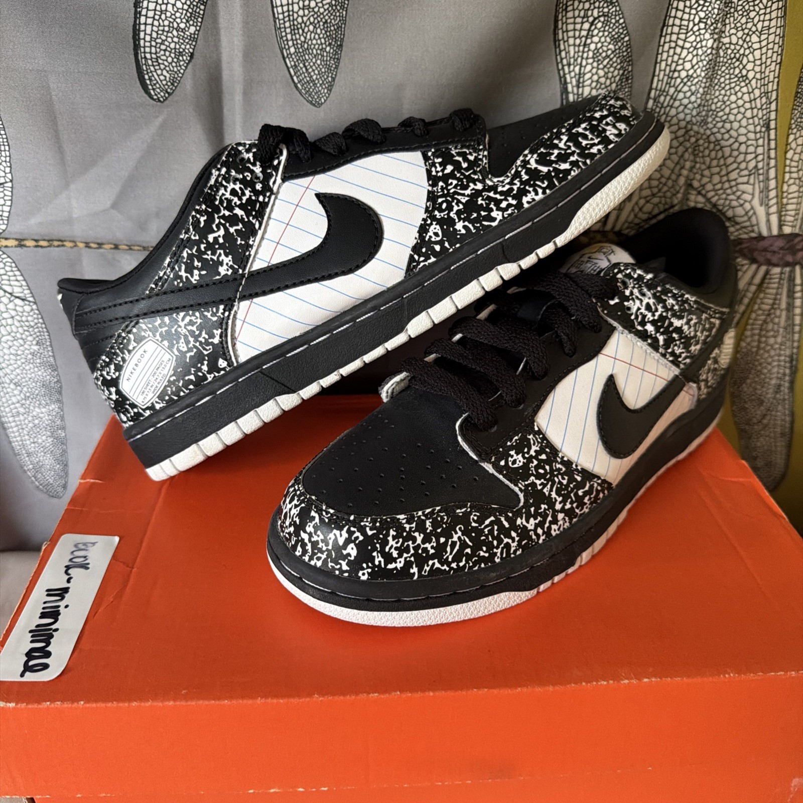 Nike SB Dunk High Premium 2008 Nike book School Note Book Size 5.5Y (327624-001) Nike SB Dunk High Premium 2008 Nike book School Note Book Size 5.5Y (327624-001)