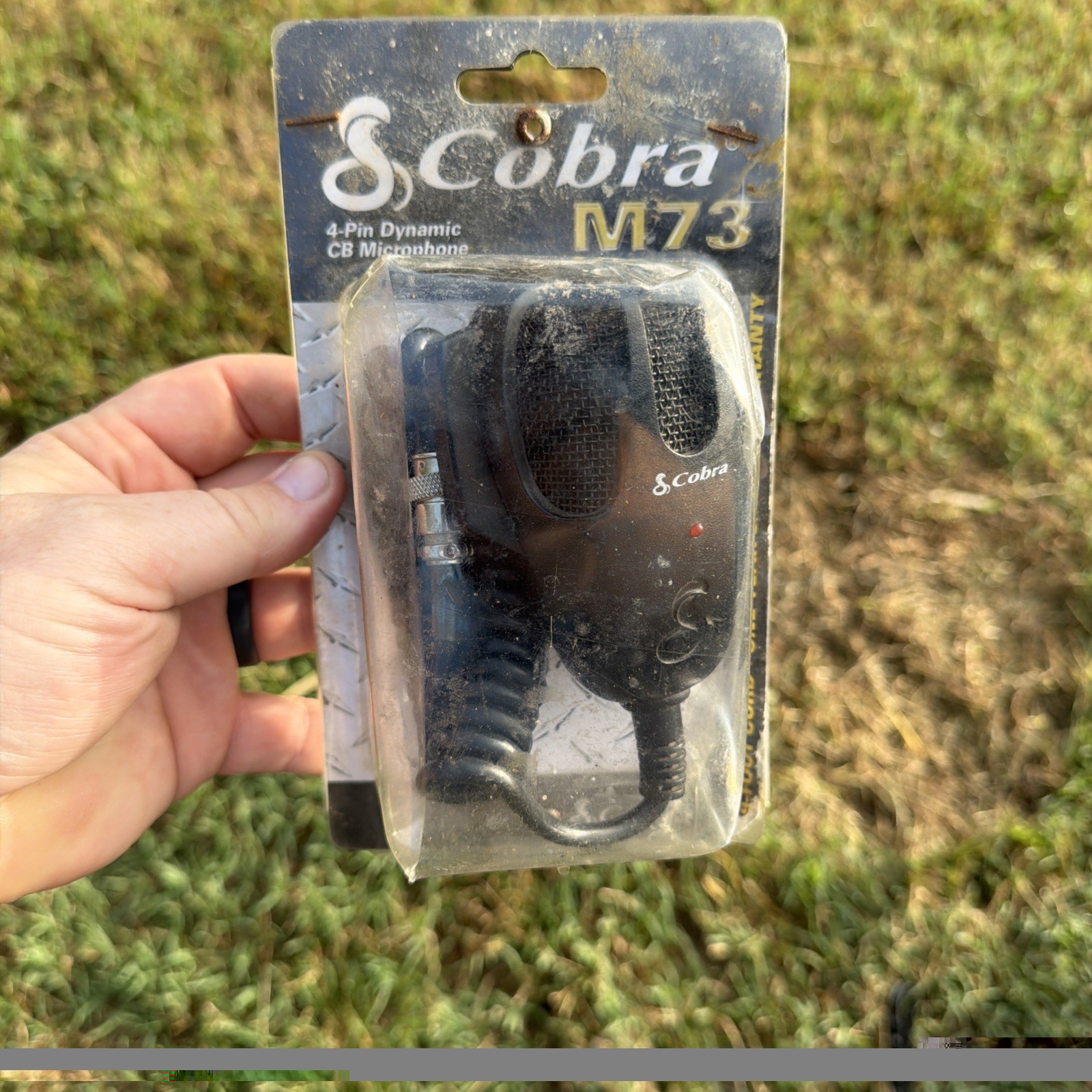 Cobra HG-M73 4-Pin Dynamic CB Radio Microphone HGM73 9ft cord