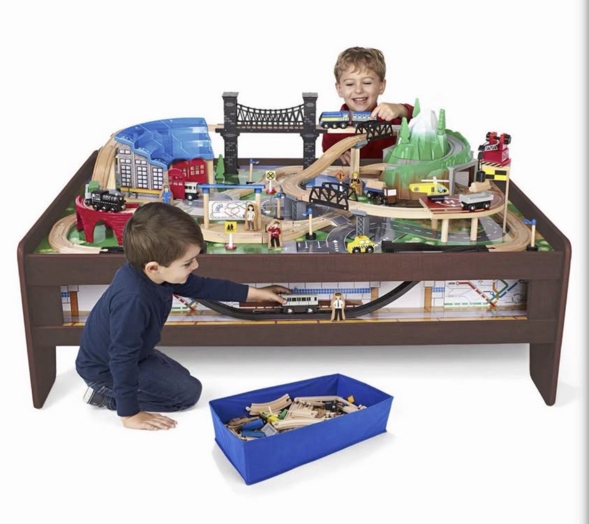 New Imaginarium Metro Line Train Table, for Ages 3-7, 100 Piece Set 5F63E8A Kids New Imaginarium Metro Line Train Table, for Ages 3-7, 100 Piece Set 5F63E8A Kids
