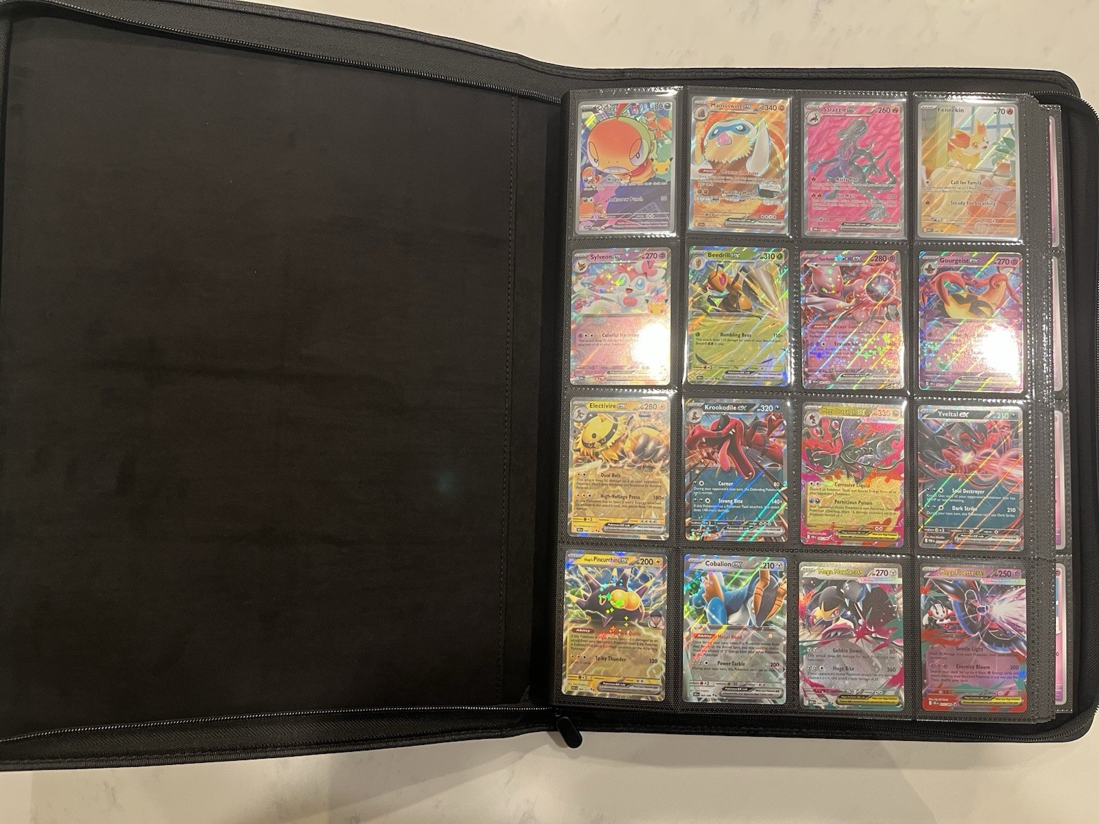 Huge 1000+ Pokemon card binder collection - Tons of Holos - Amazing starter set