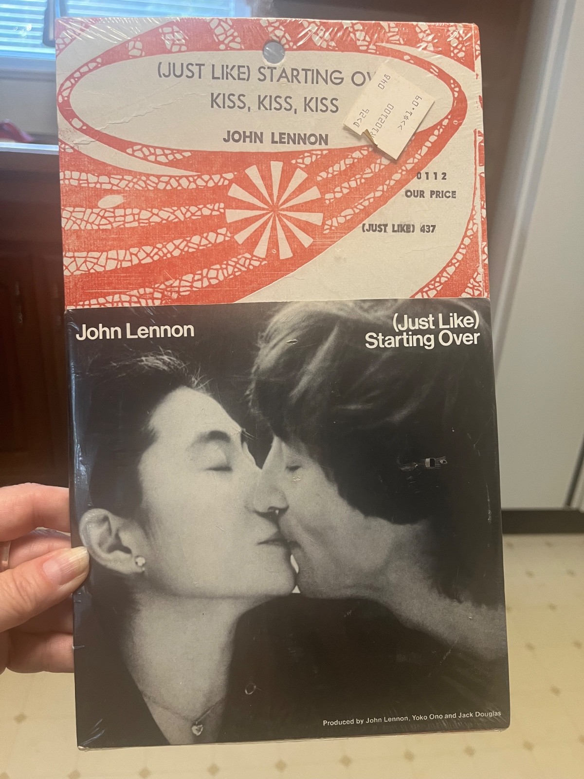 collectable John Lennon Your photo shows the 1980 John Lennon “(Just Like) Start