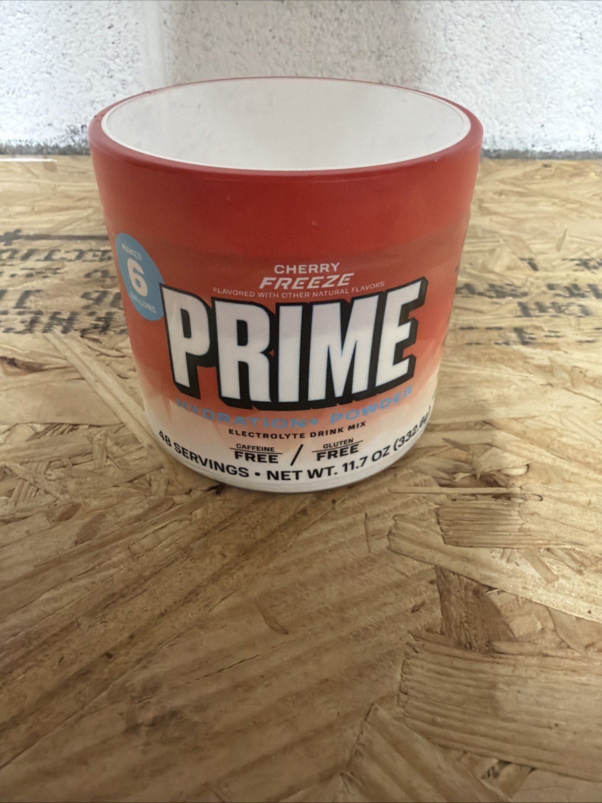 PRIME Hydration+ Powder - Cherry Freeze 48 Servings - NEW SEALED-Expire 2/28 PRIME Hydration+ Powder - Cherry Freeze 48 Servings - NEW SEALED-Expire 2/28