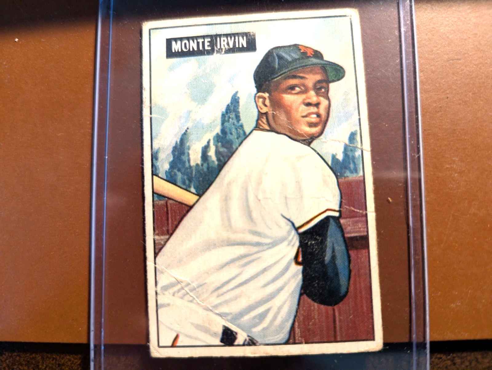 Monte Irvin 1951 Bowman Baseball Card (Rookie Card) Monte Irvin 1951 Bowman Baseball Card (Rookie Card)