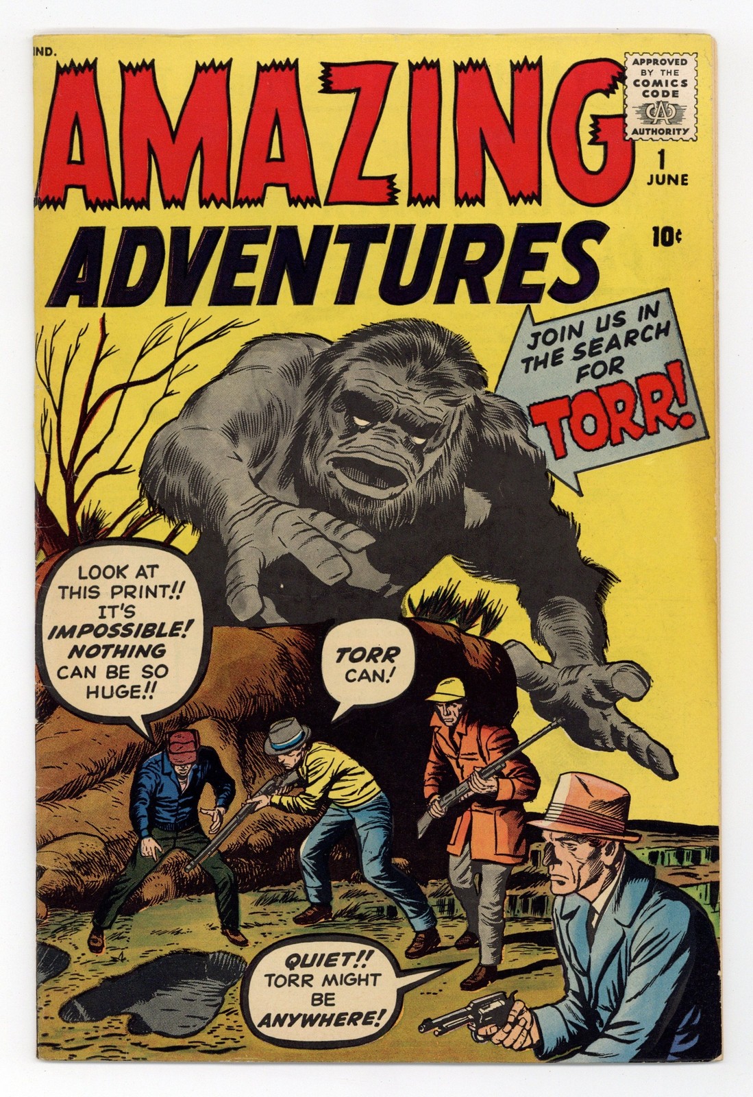 Amazing Adventures #1 VG+ 4.5 1961 1st app. Dr. Droom
