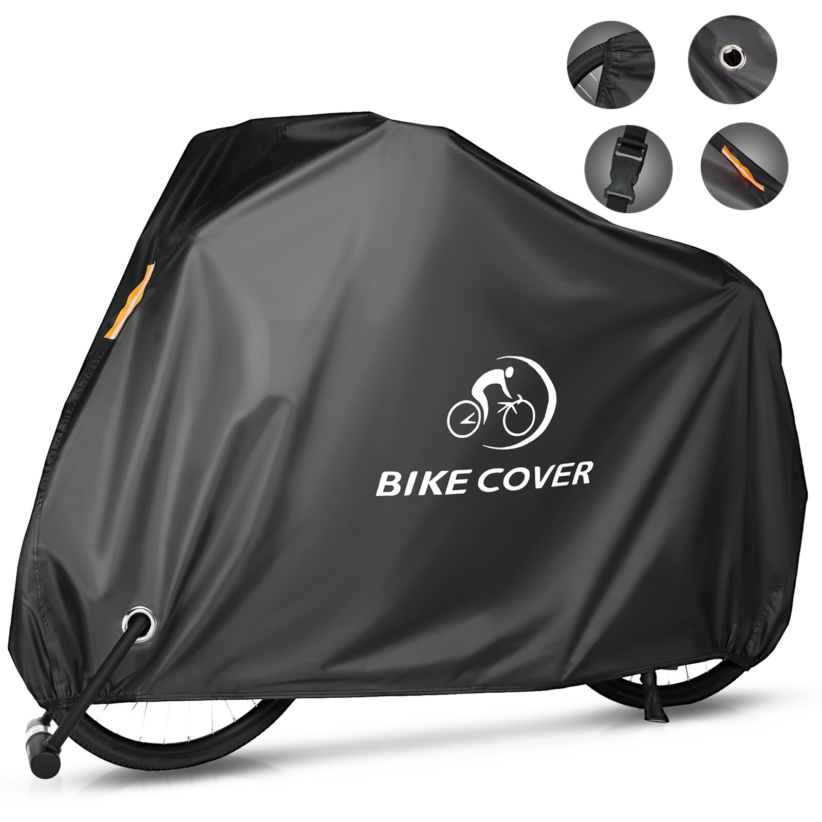 Heavy Duty 300D Bicycle Cover Waterproof Outdoor Storage Cover Black M Heavy Duty 300D Bicycle Cover Waterproof Outdoor Storage Cover Black M