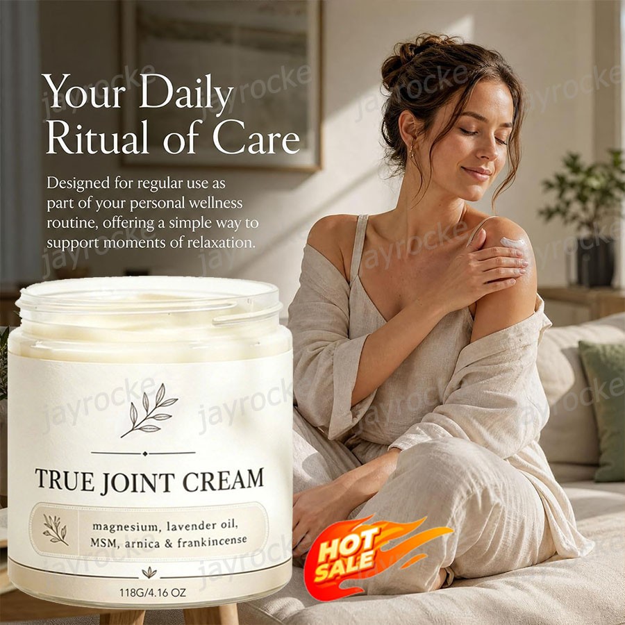 Organics True Joint Cream, Moisturizing Massage Cream for Body US