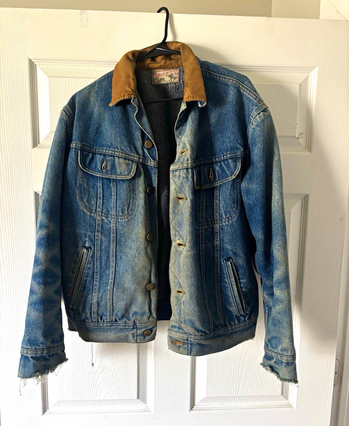 Lee storm rider blanket lined denim jacket Lee storm rider blanket lined denim jacket