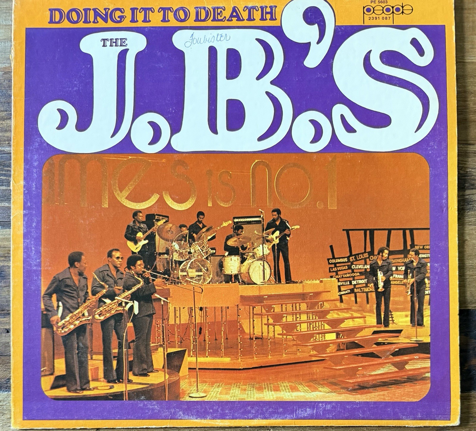 The J.B.'s Doing It to Death 1973 First Pressing Vinyl VG/G James Brown The J.B.'s Doing It to Death 1973 First Pressing Vinyl VG/G James Brown