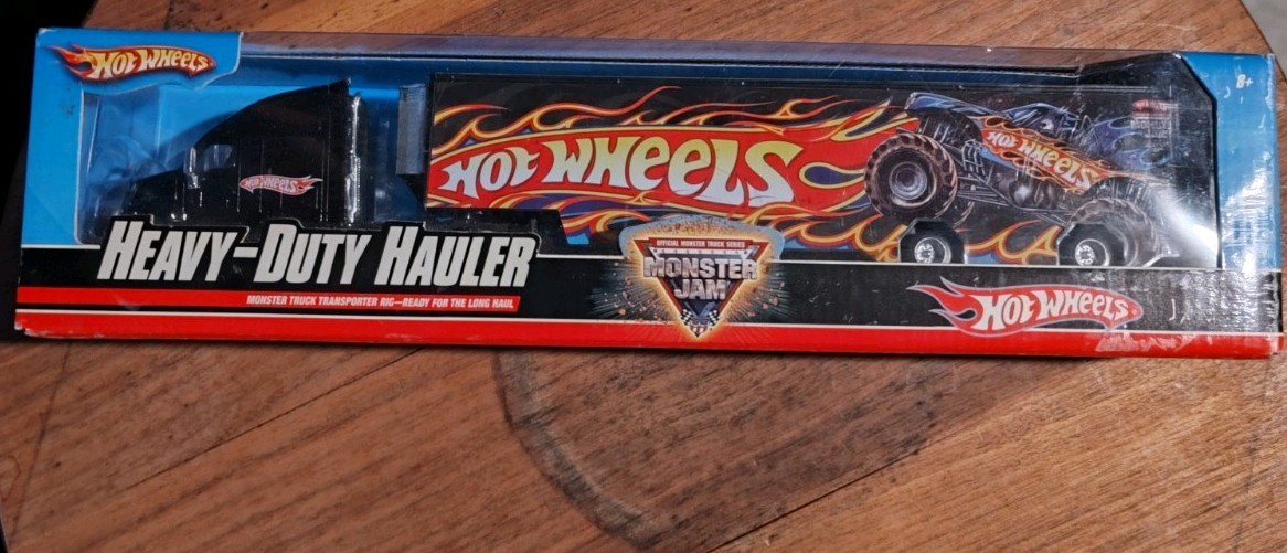 HOT WHEELS MONSTER JAM HEAVY-DUTY HAULER NIBπ₯π₯ π₯π₯ π₯ π HOT WHEELS MONSTER JAM HEAVY-DUTY HAULER NIBπ₯π₯ π₯π₯ π₯ π