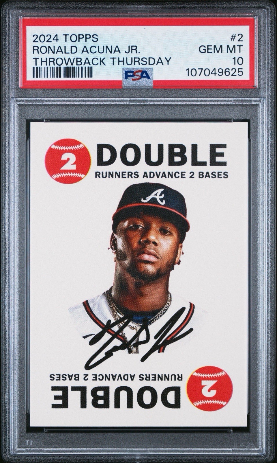 2024 Topps TBT - 1968 Topps Game Design Ronald Acuña Jr. #2 🔥🔥PSA 10🔥🔥 2024 Topps TBT - 1968 Topps Game Design Ronald Acuña Jr. #2 🔥🔥PSA 10🔥🔥