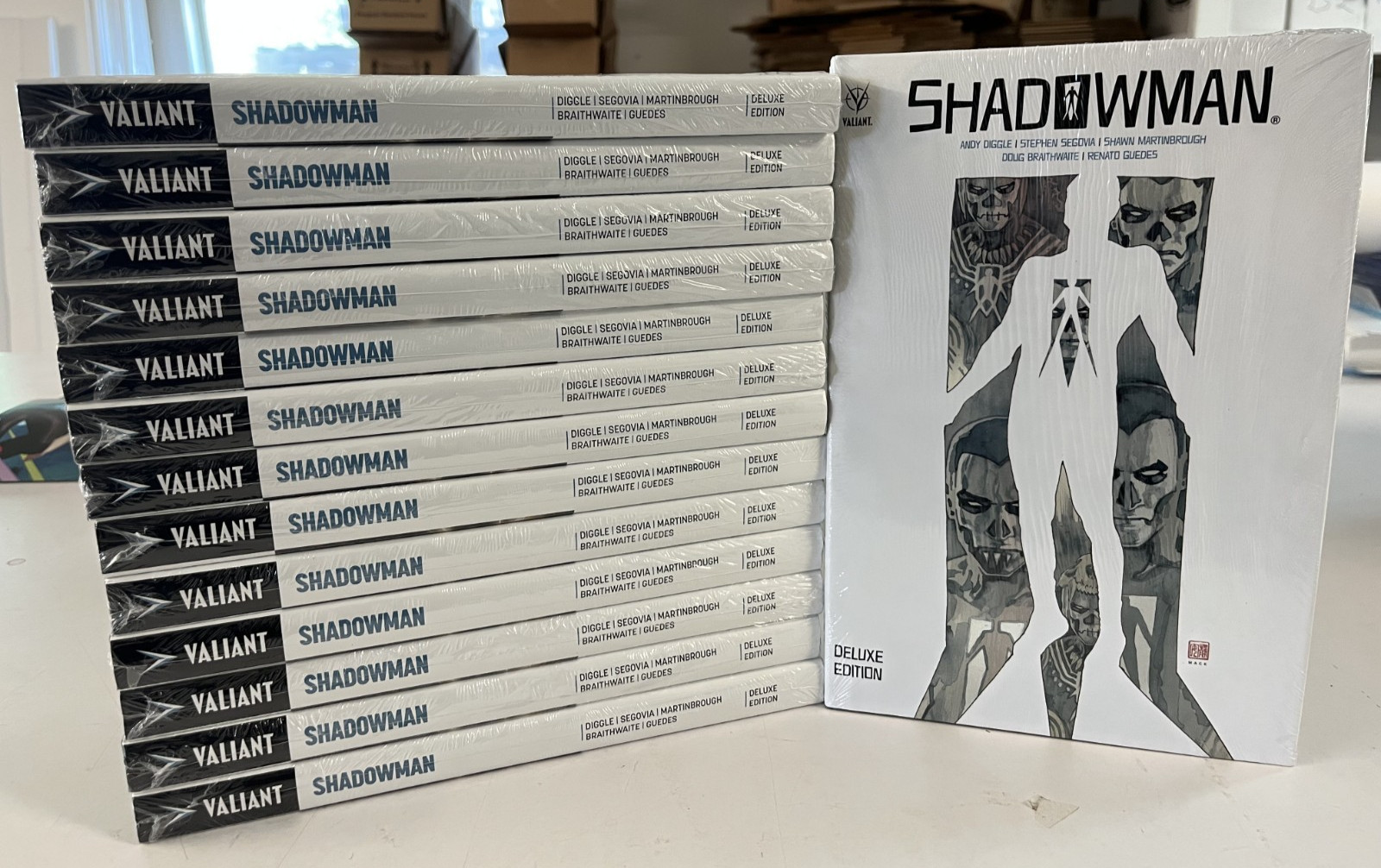 Shadowman Diggle Segovia Hardcover Valiant Deluxe Edition Sealed - NEW Shadowman Diggle Segovia Hardcover Valiant Deluxe Edition Sealed - NEW