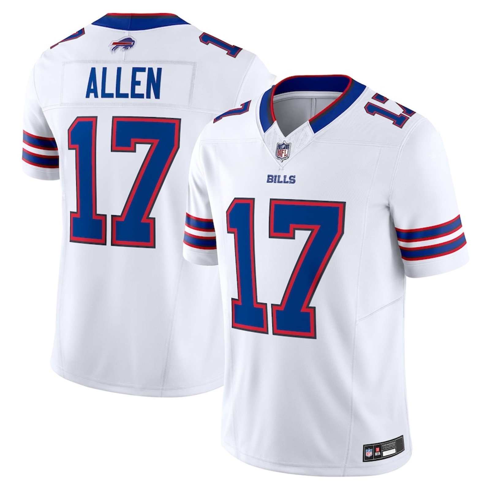 New Men\'s Bills #17 Josh Allen Game Player Jersey All Stitched Jersey S-3XL -NWT