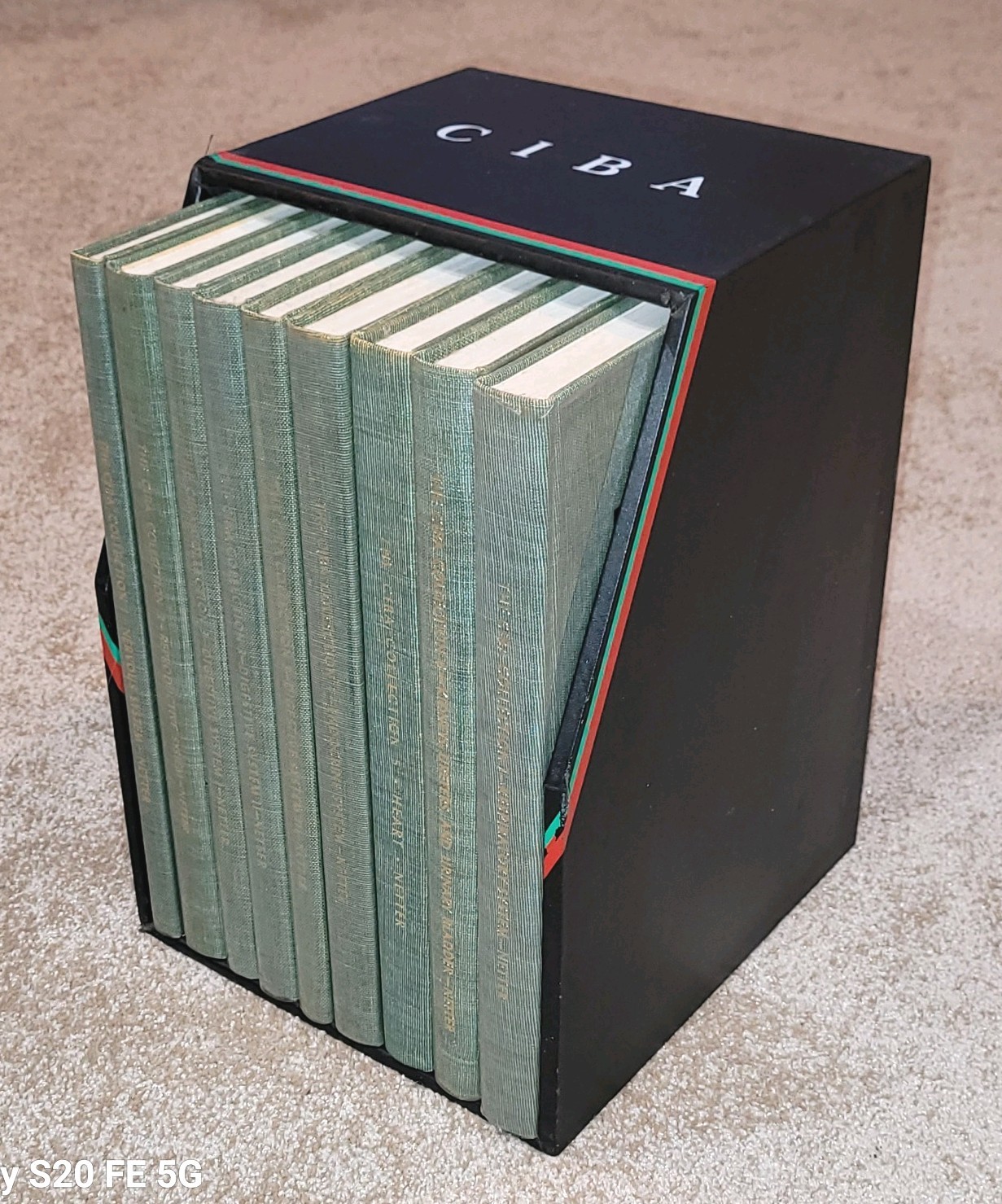 Frank H Netter The Ciba Collection of Medical Illustrations 9 Volumes in Case