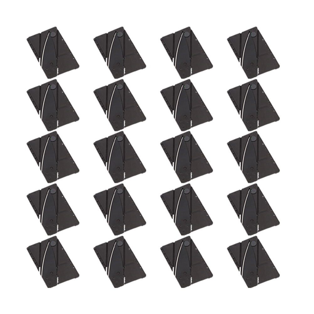 US 20 Pack Credit Card Thin Knives Folding Wallet Pocket Micro Survival Knife US 20 Pack Credit Card Thin Knives Folding Wallet Pocket Micro Survival Knife