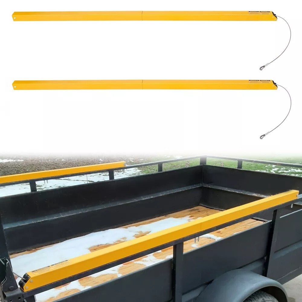 2-Sided Trailer Tailgate Liftgate Ramp Lift Assist System 350 Pounds