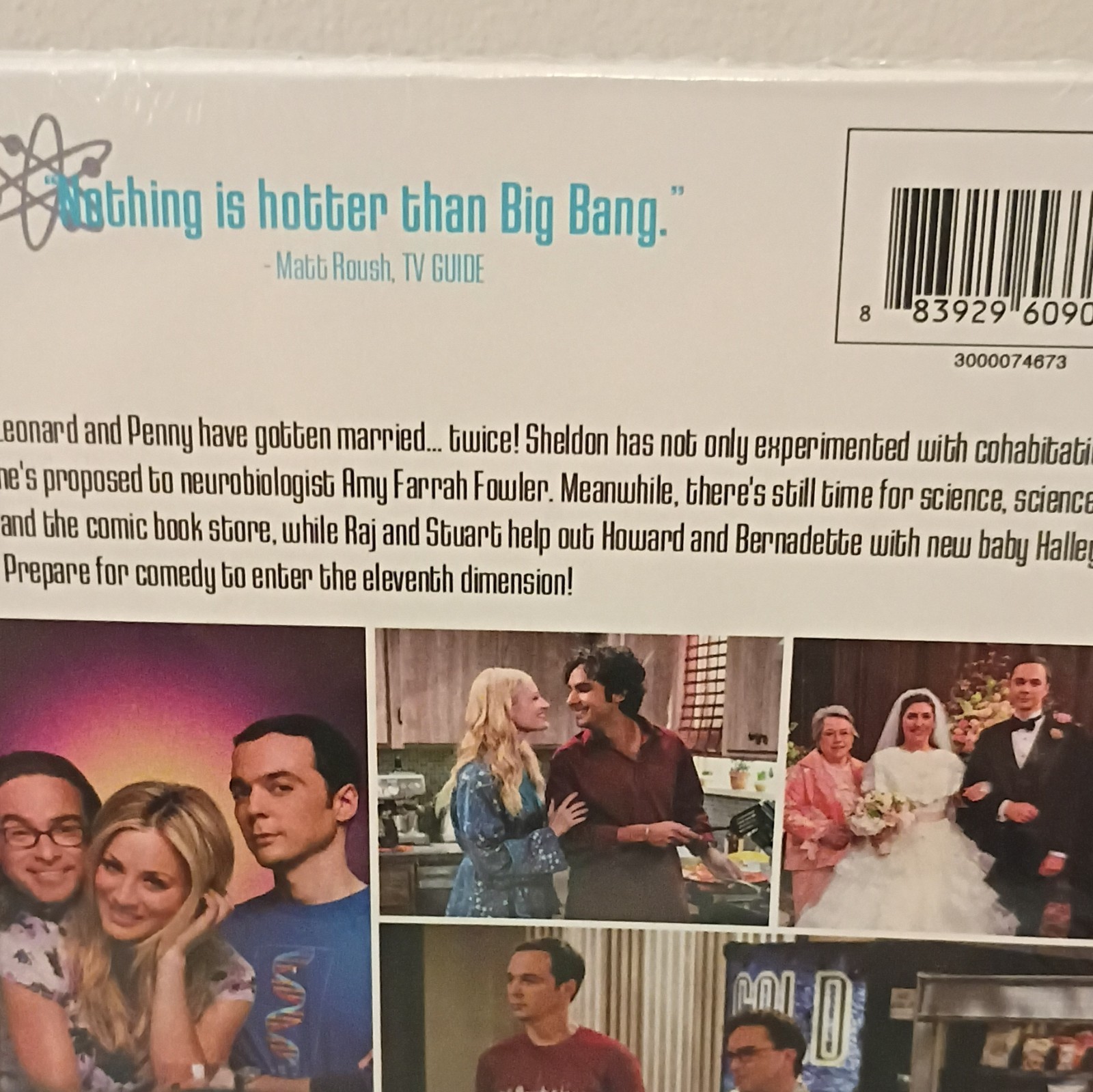 Warner Bros. The Big Bang Theory Season 11 DVD TV Series - Jim Parsons Warner Bros. The Big Bang Theory Season 11 DVD TV Series - Jim Parsons