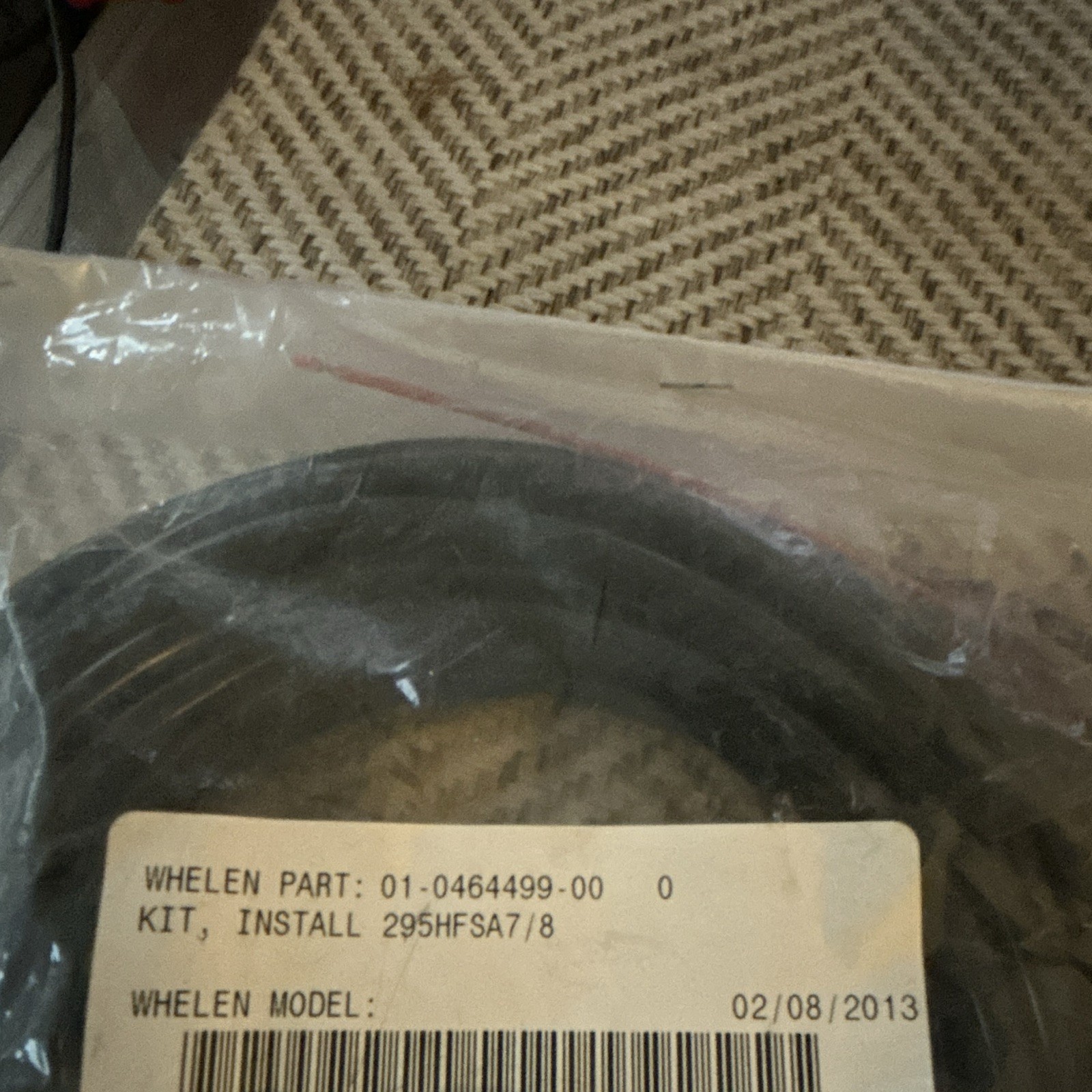 Whelen 01-464499-00 Install 295HFSA7/8