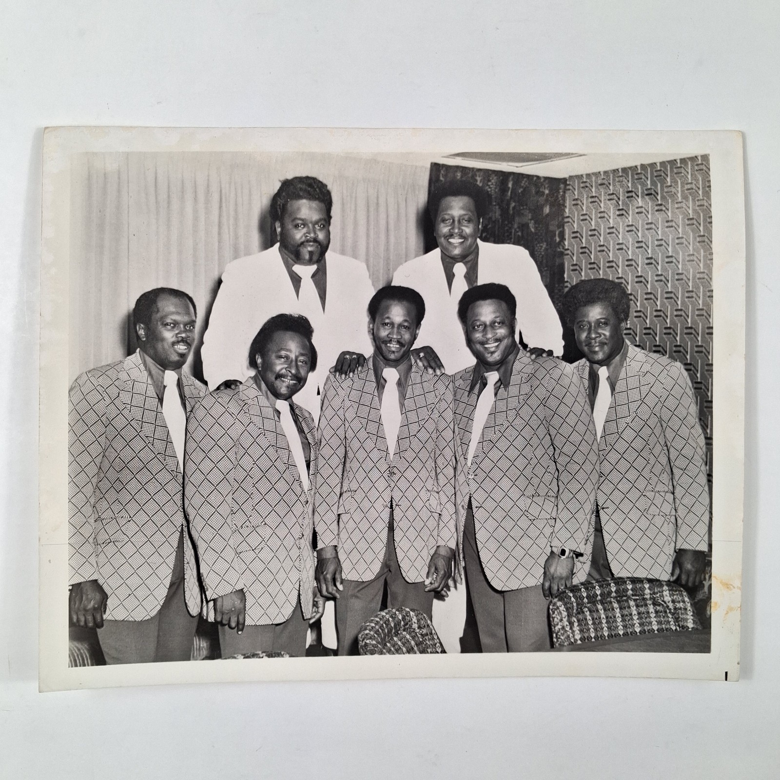 Mighty Clouds Of Joy Vintage 8x10 Promotional Photo 1987 Black Gospel Soul Music