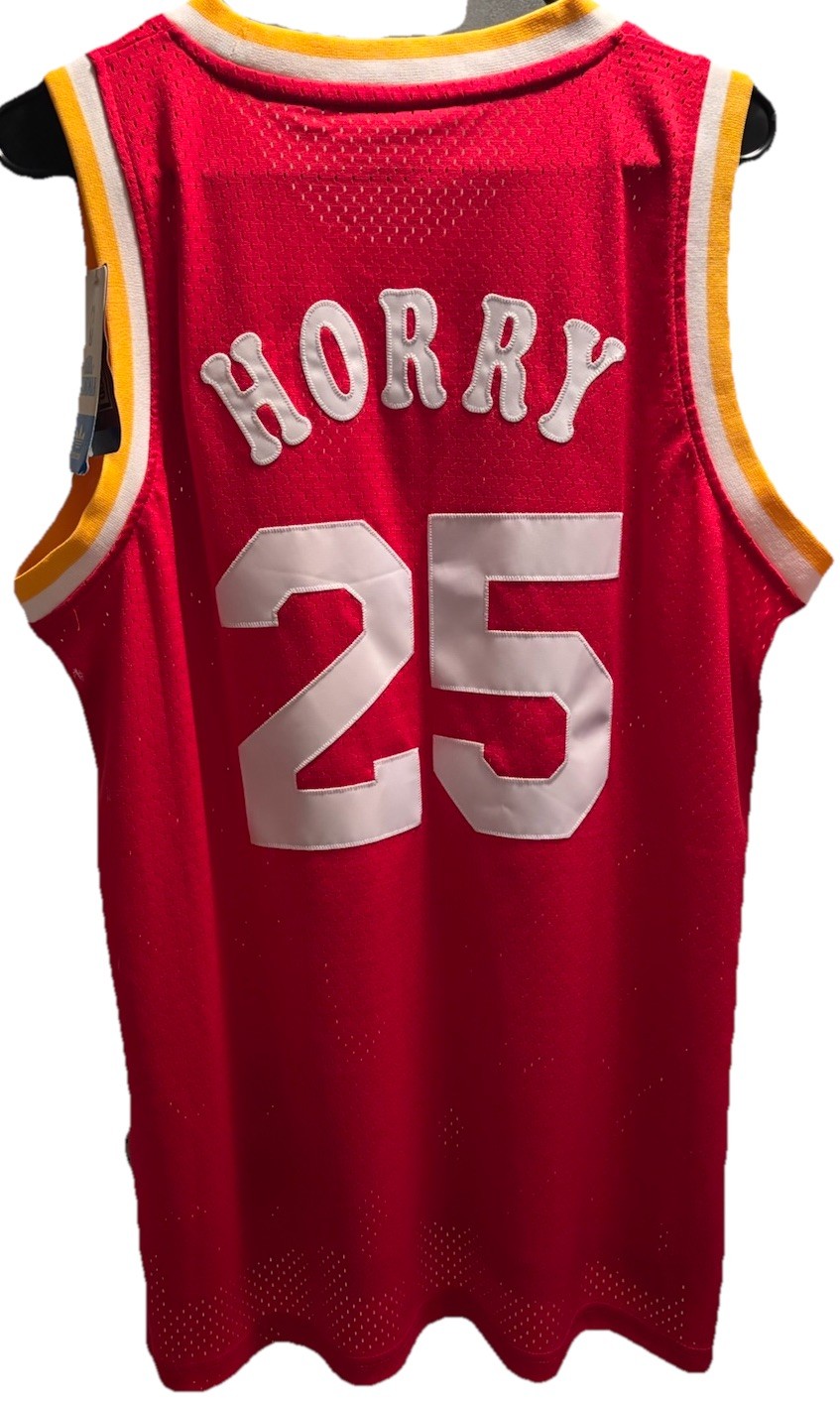 Robert Horry Houston Rockets NBA Jersey Adidas HWC Soul Men M NWT Big Shot Bob