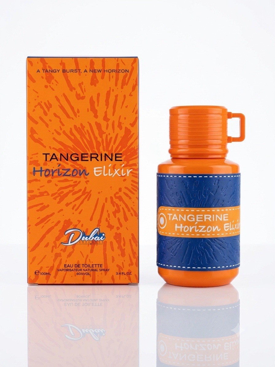 Dubai Tangerine Horizon Elixir Cologne Perfume  Natural Spray 3.4 fl oz Unisex