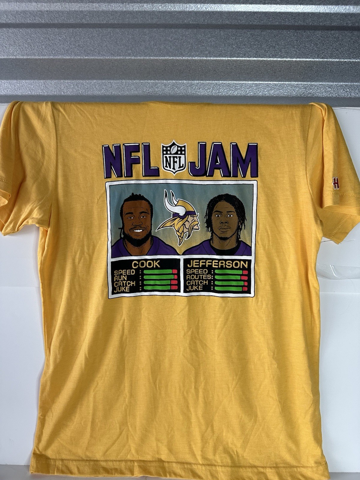 NWT MN Vikings Homage Unisex NFL Mens Medium COOK/JEFFERSON NWT MN Vikings Homage Unisex NFL Mens Medium COOK/JEFFERSON