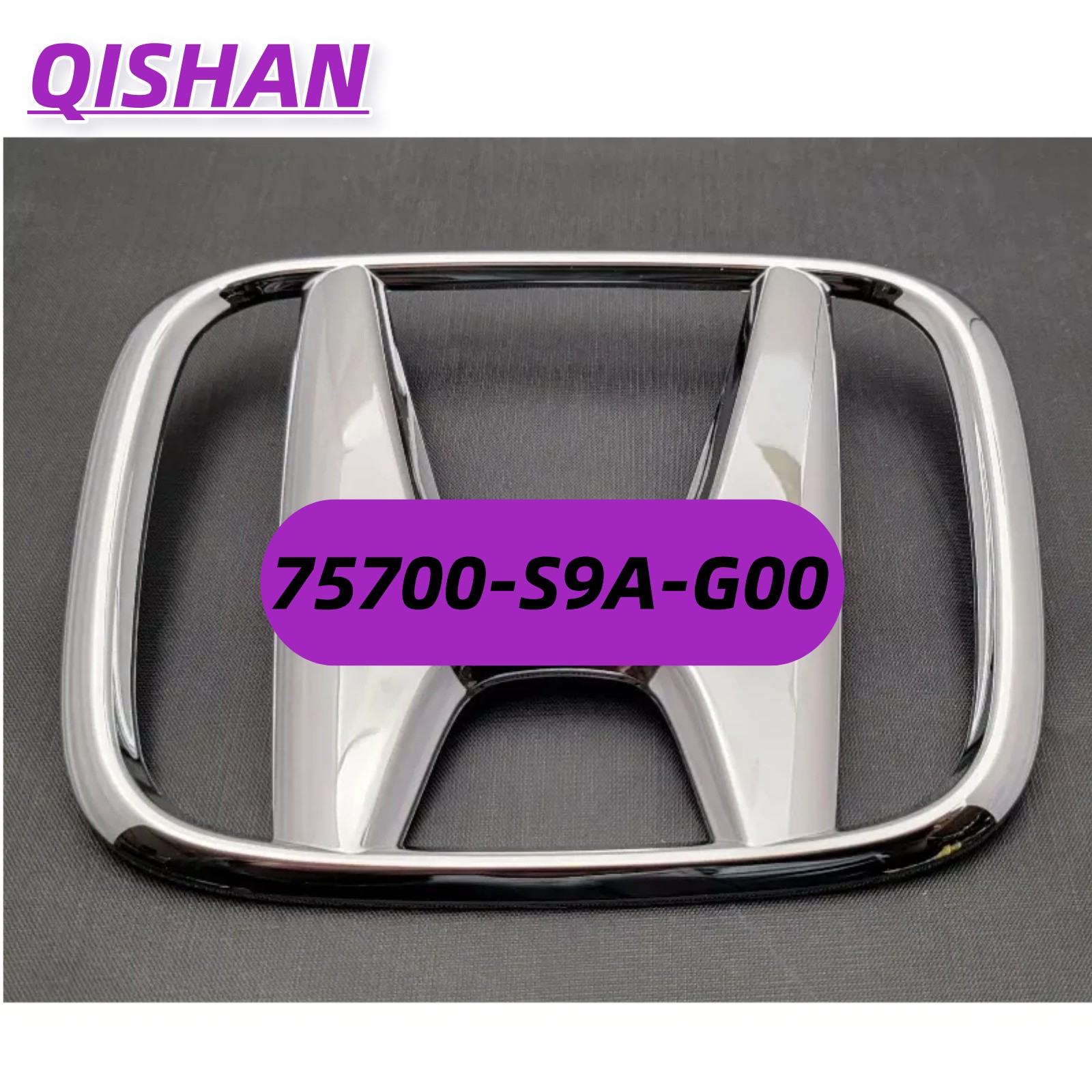 NEW 75700-S9A-G00 Grille Mounted Chrome Honda H Emblem Nameplate for Accord US