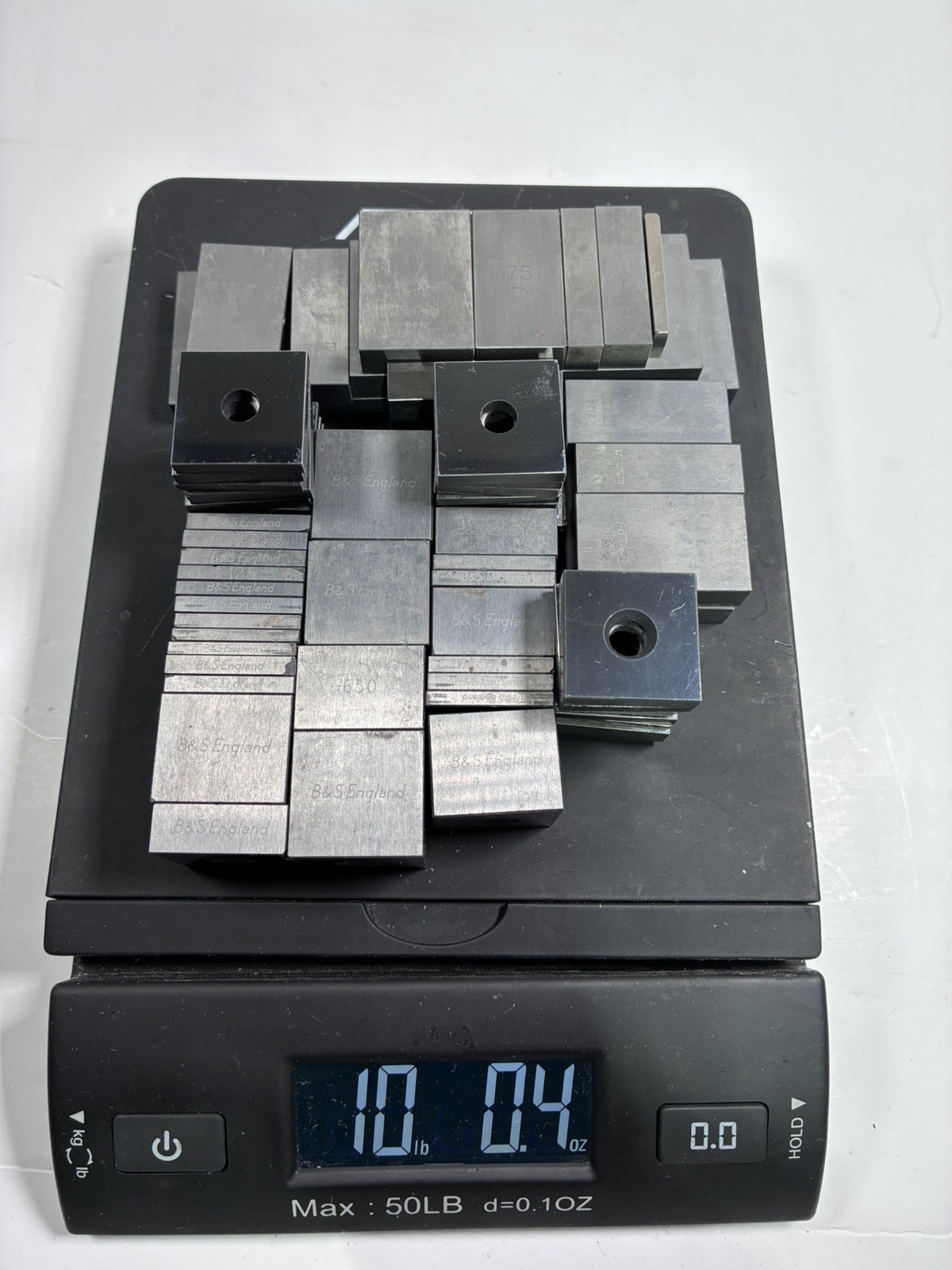 Carbide Gage Blocks 10+ Pounds of Brown & Sharpe and Fowler Tungsten Carbide Carbide Gage Blocks 10+ Pounds of Brown & Sharpe and Fowler Tungsten Carbide