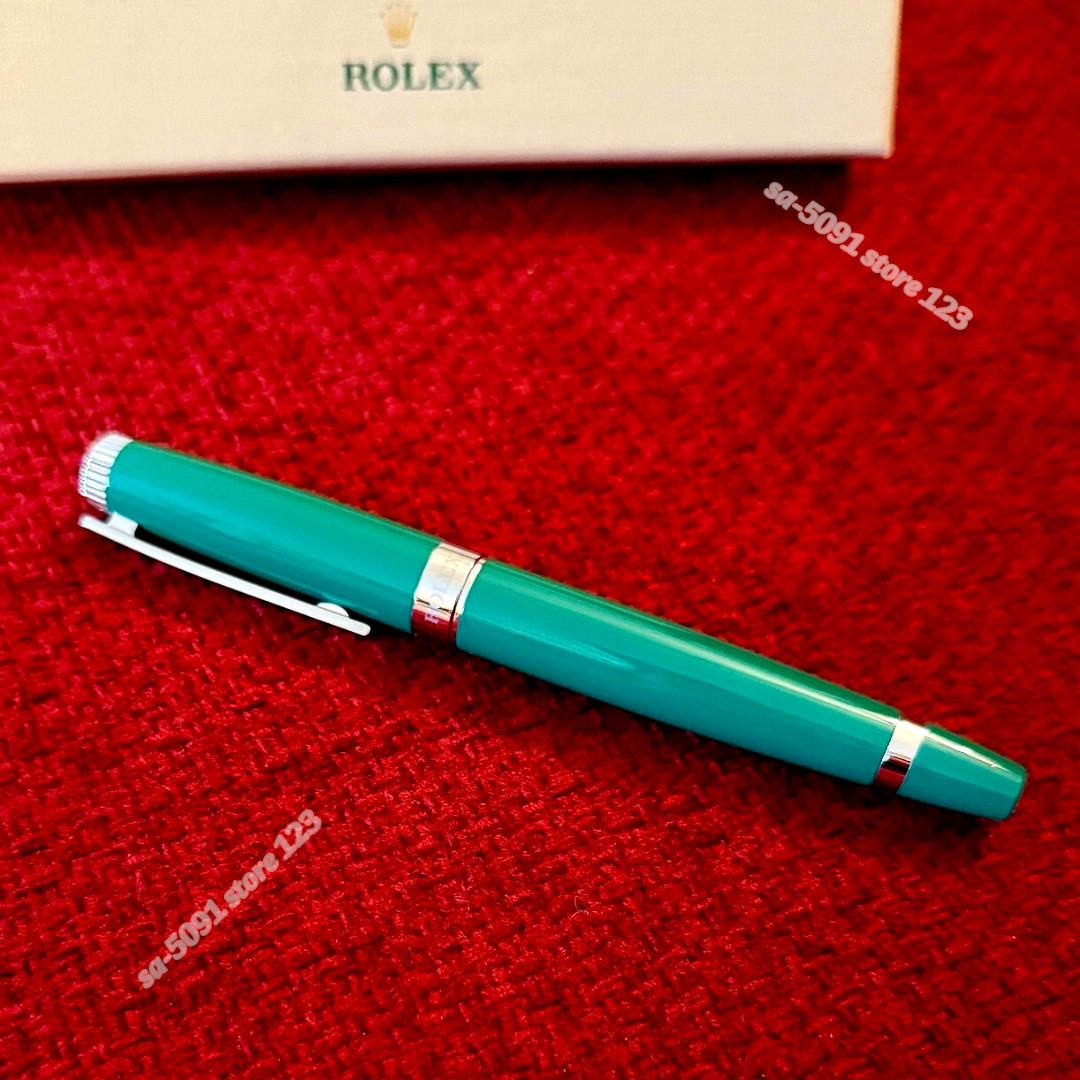 ROLEX Executive Green Rollerball Pen Premium Writing Instrument w/ Box ROLEX Executive Green Rollerball Pen Premium Writing Instrument w/ Box