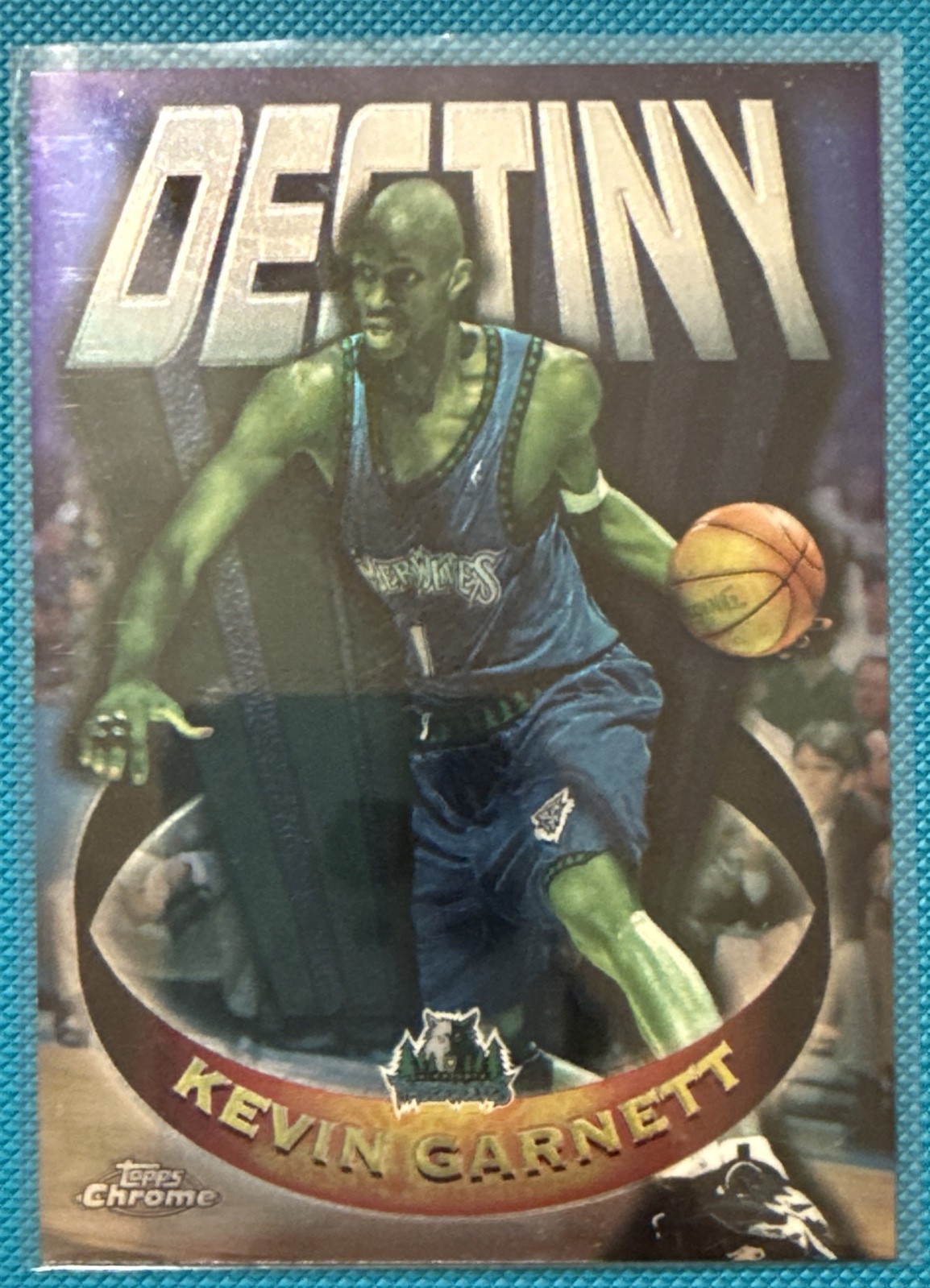 1997-98 Topps - Destiny Kevin Garnett #D2 1997-98 Topps - Destiny Kevin Garnett #D2