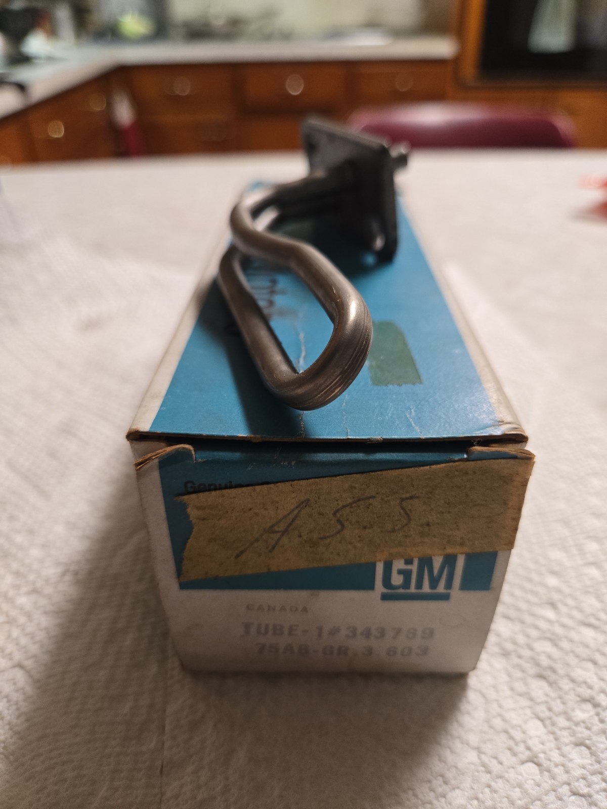 NOS GM 1975 1976 Corvette stainless steel choke tube GM 76 77 78 343769 NOS GM 1975 1976 Corvette stainless steel choke tube GM 76 77 78 343769