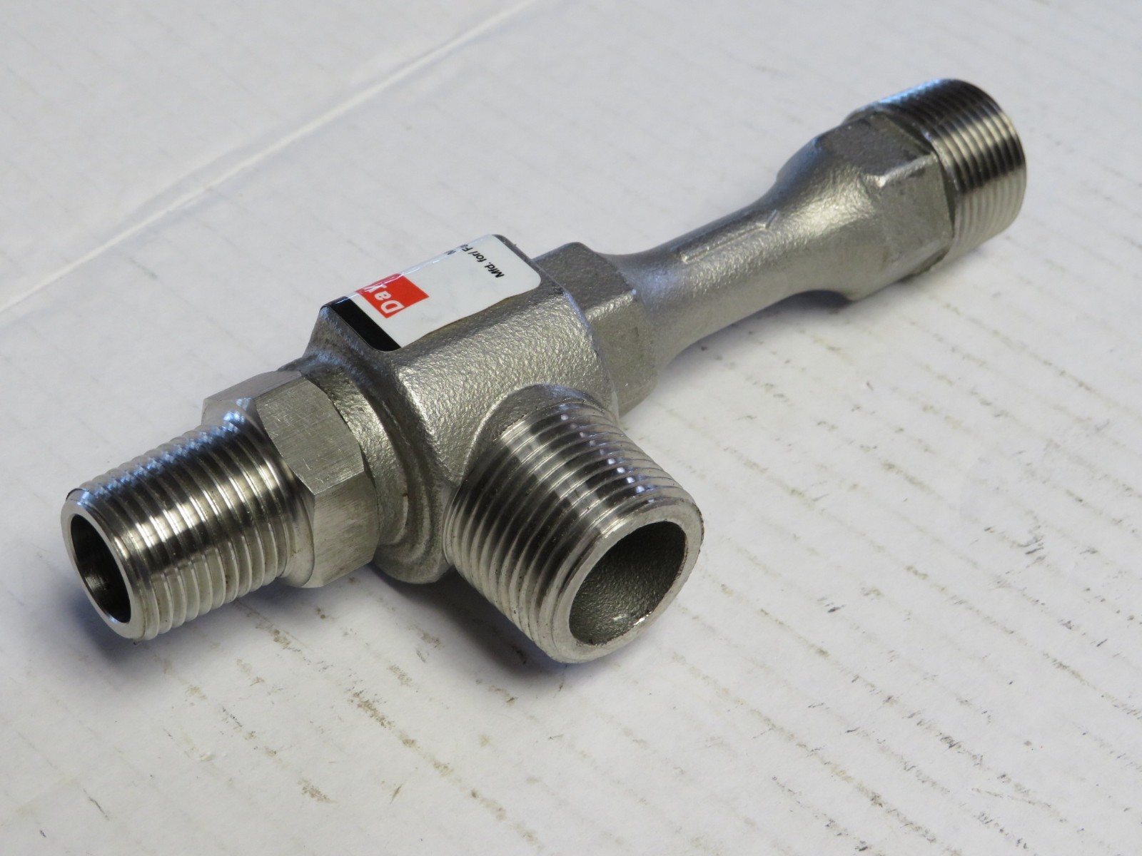 DAYTON STEAM OPERATED 316 STAINLESS STEEL MAINTENANCE FREE JET PUMP 1/2\ DAYTON STEAM OPERATED 316 STAINLESS STEEL MAINTENANCE FREE JET PUMP 1/2\