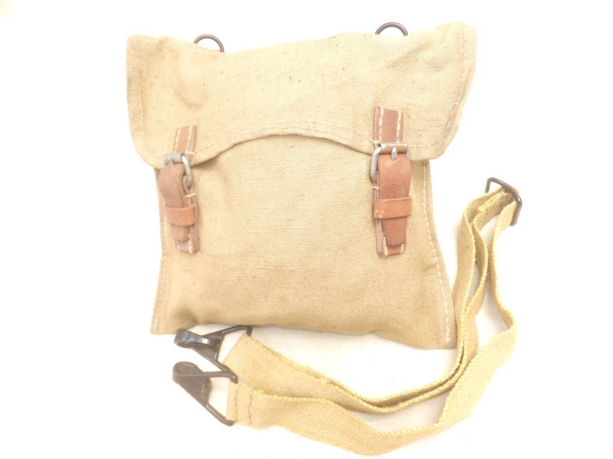 Former Japanese Army original light machine gun ammo pouch WWⅡ military IJA IJN