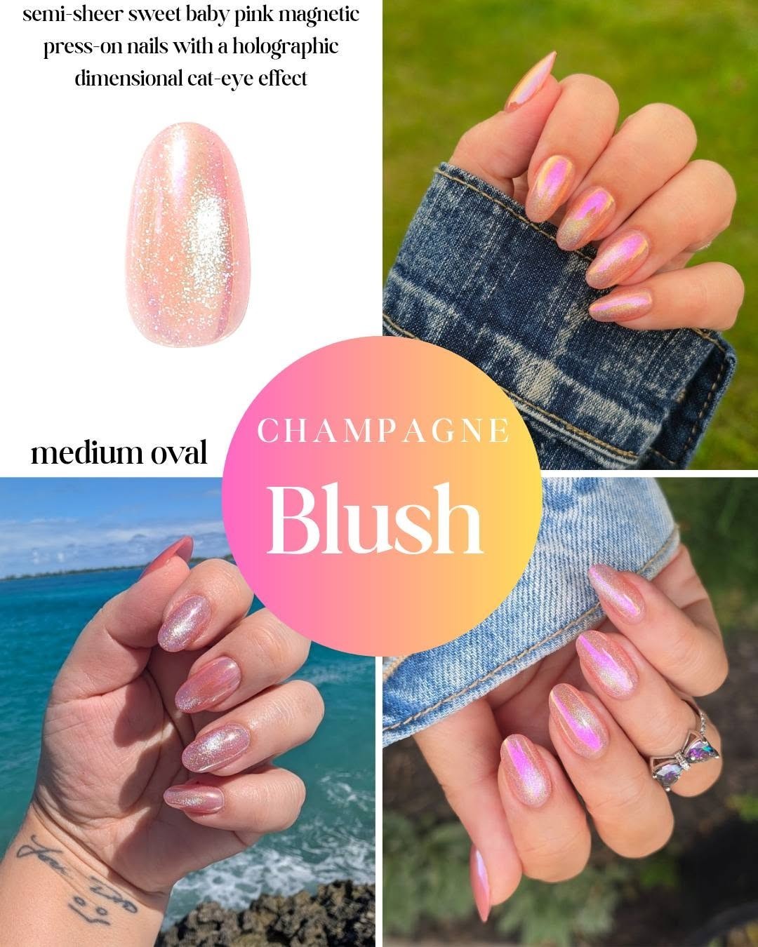 🩵 COLOR STREET PRESS-ONS, 12 DIFFERENT STYLES OF PRESS-ON NAILS (INC REMOVER)
