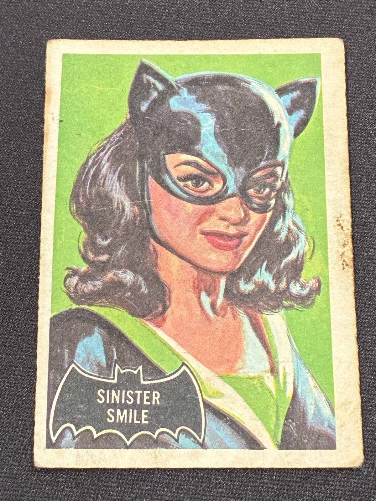 1966 - A&BC (UK version of Topps) - Black Bat BATMAN - THE CAT WOMAN -#27 1966 - A&BC (UK version of Topps) - Black Bat BATMAN - THE CAT WOMAN -#27