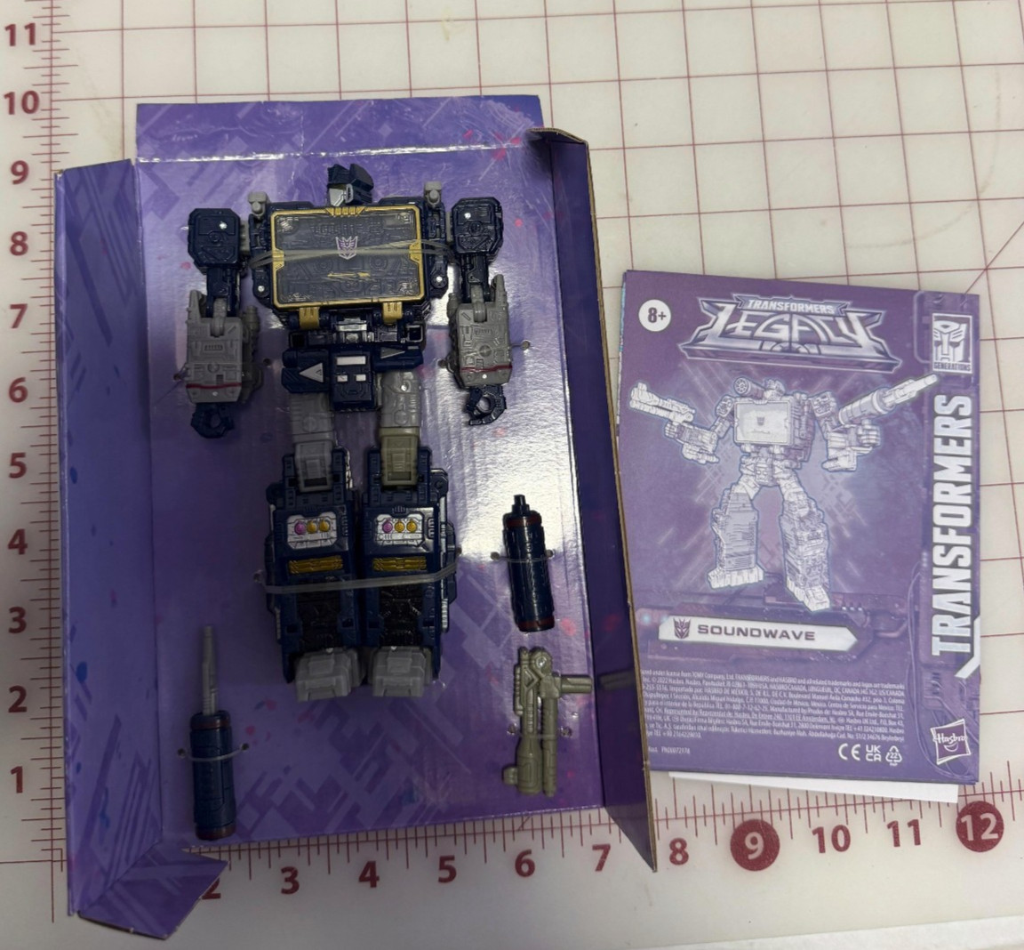 Transformers Generations Legacy Voyager Class Soundwave New without Box Transformers Generations Legacy Voyager Class Soundwave New without Box