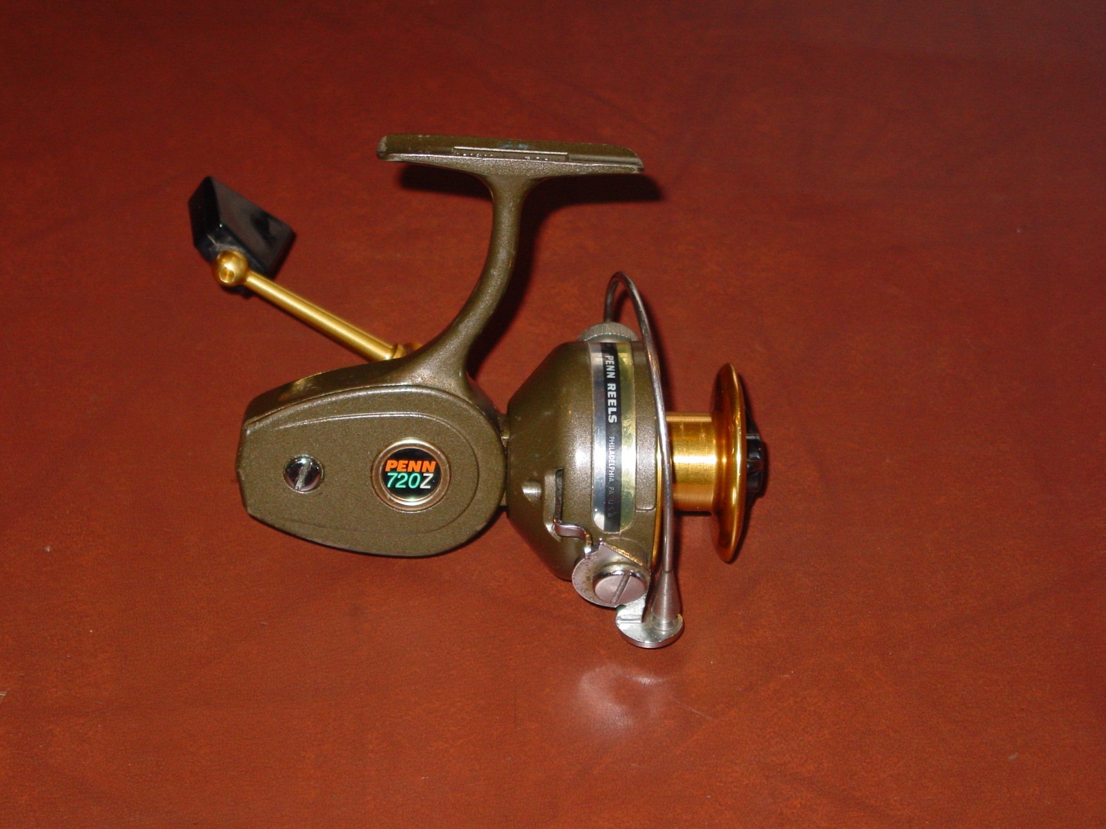 Penn 720z Spinning Reel Olive Green Paint Super Smooth Made in USA