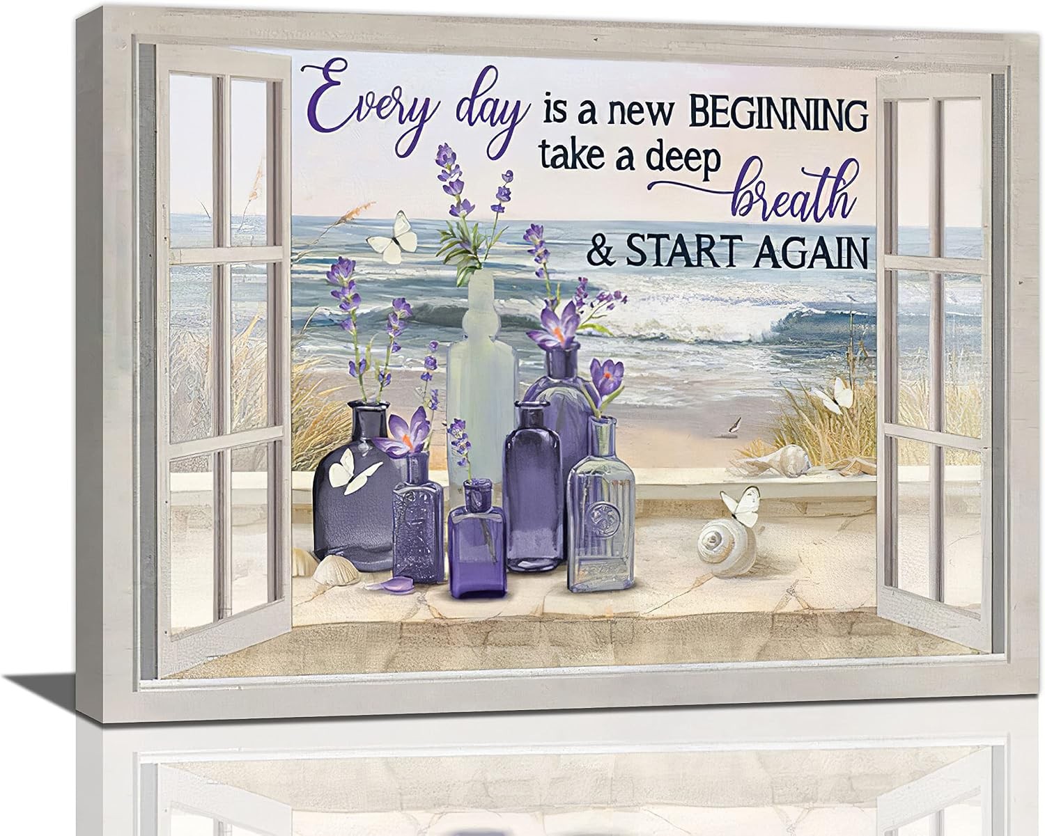Purple Farmhouse Lavender Bathroom Decor Wall Art Rustic Window Pictures Wall... Purple Farmhouse Lavender Bathroom Decor Wall Art Rustic Window Pictures Wall...