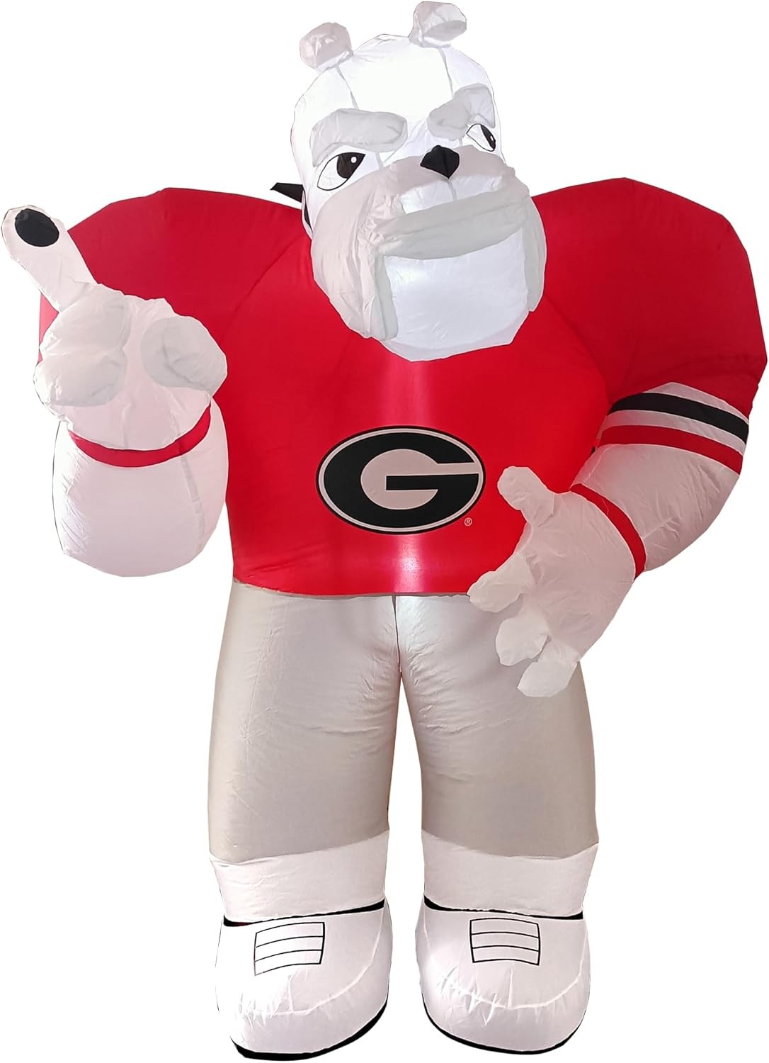 NCAA 7 FT Inflatable Mascot -Powerful 12V Blower & Fast Setup – LED Yard Decorat