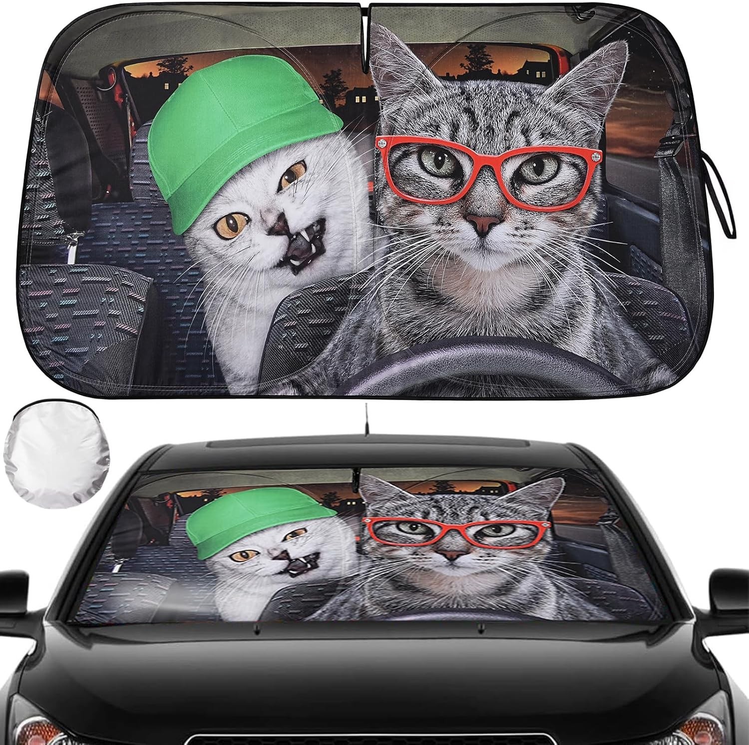 Windshield Sun Shade - Car Windshield, 57 Windshield Sun Shade - Car Windshield, 57