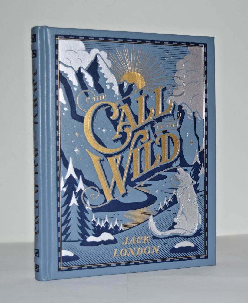 New Call of the Wild Jack London Illustrated Leather Bound Collectible Hardcover
