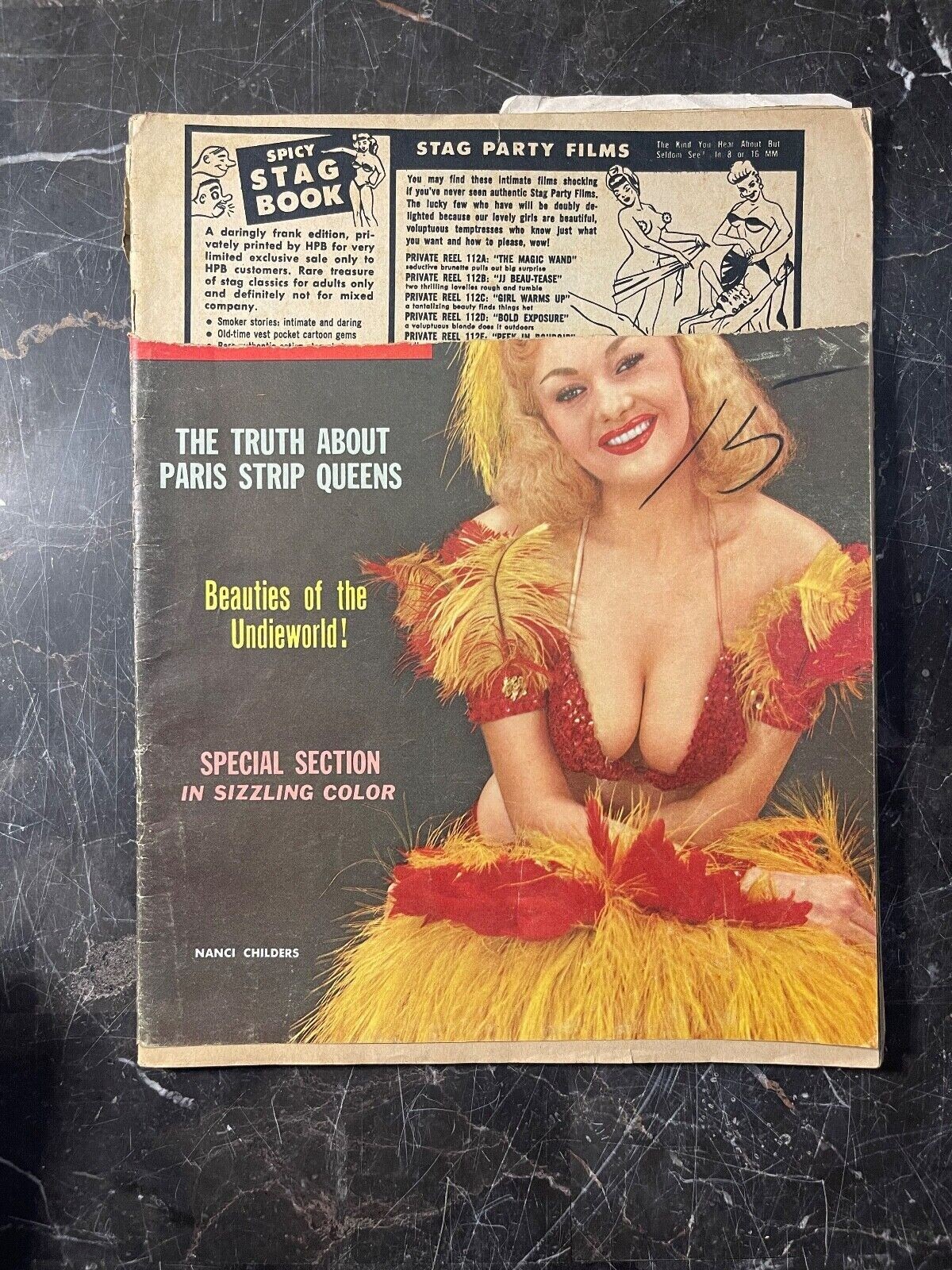 Glamor Parade December 1958 Vol. 2 No. 4 Glamor Parade December 1958 Vol. 2 No. 4