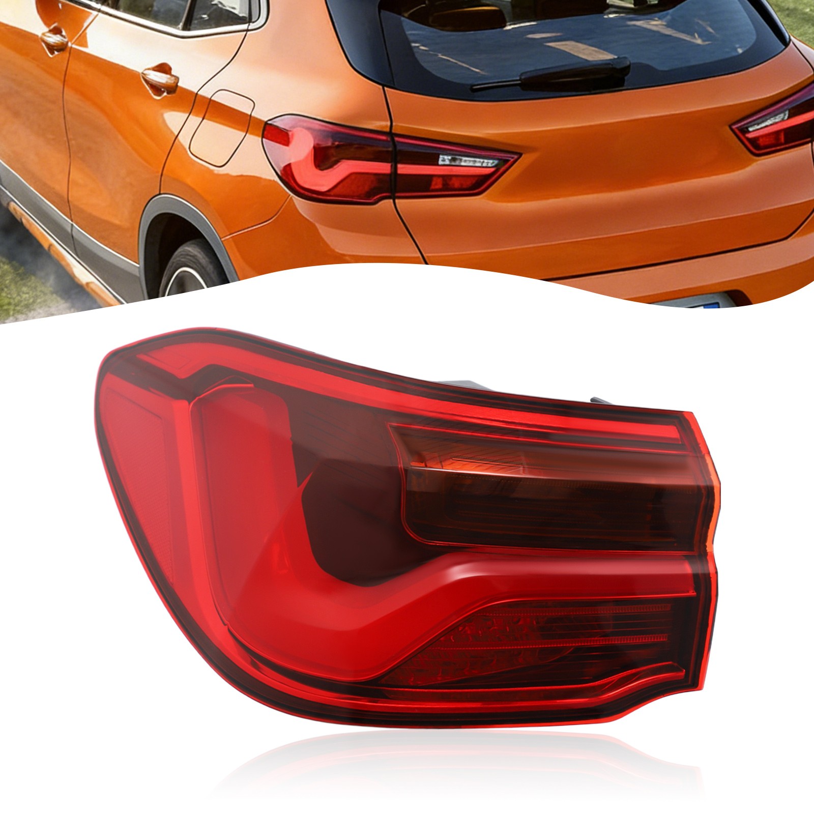 For 2020-2023 BMW X2 F39 Outer LED Tail Light Rear Brake Lamp Left Driver Side